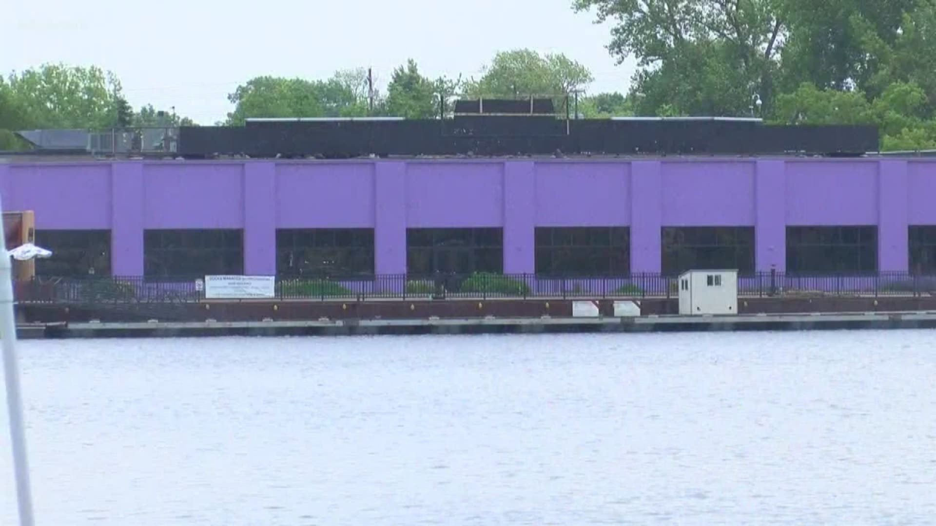 The new restaurant purple color is against the city code but city leaders are willing to compromise on the rule.
