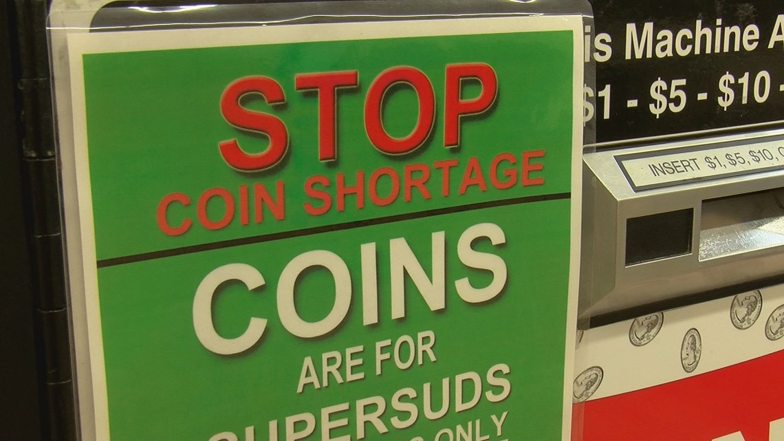 How is the coin shortage affecting the economy