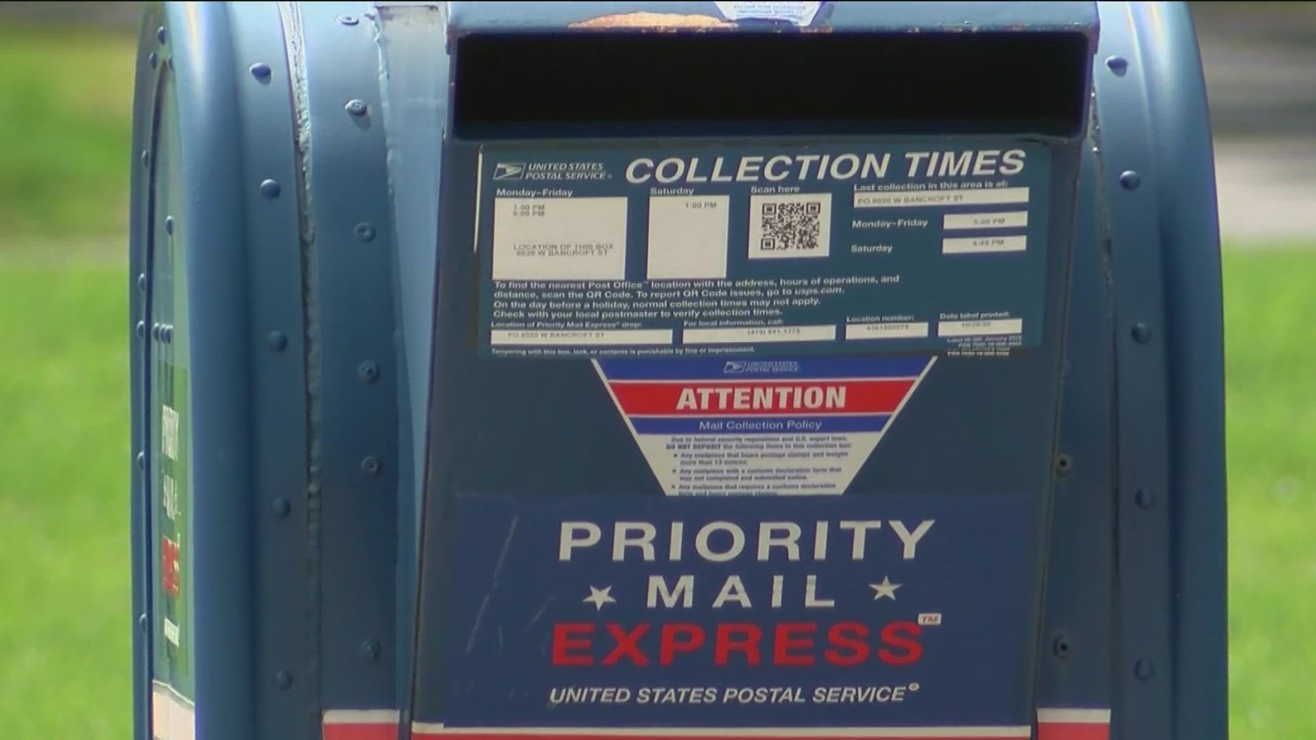 Court documents showed the postal carried lied when he told authorities he was robbed while working Saturday.