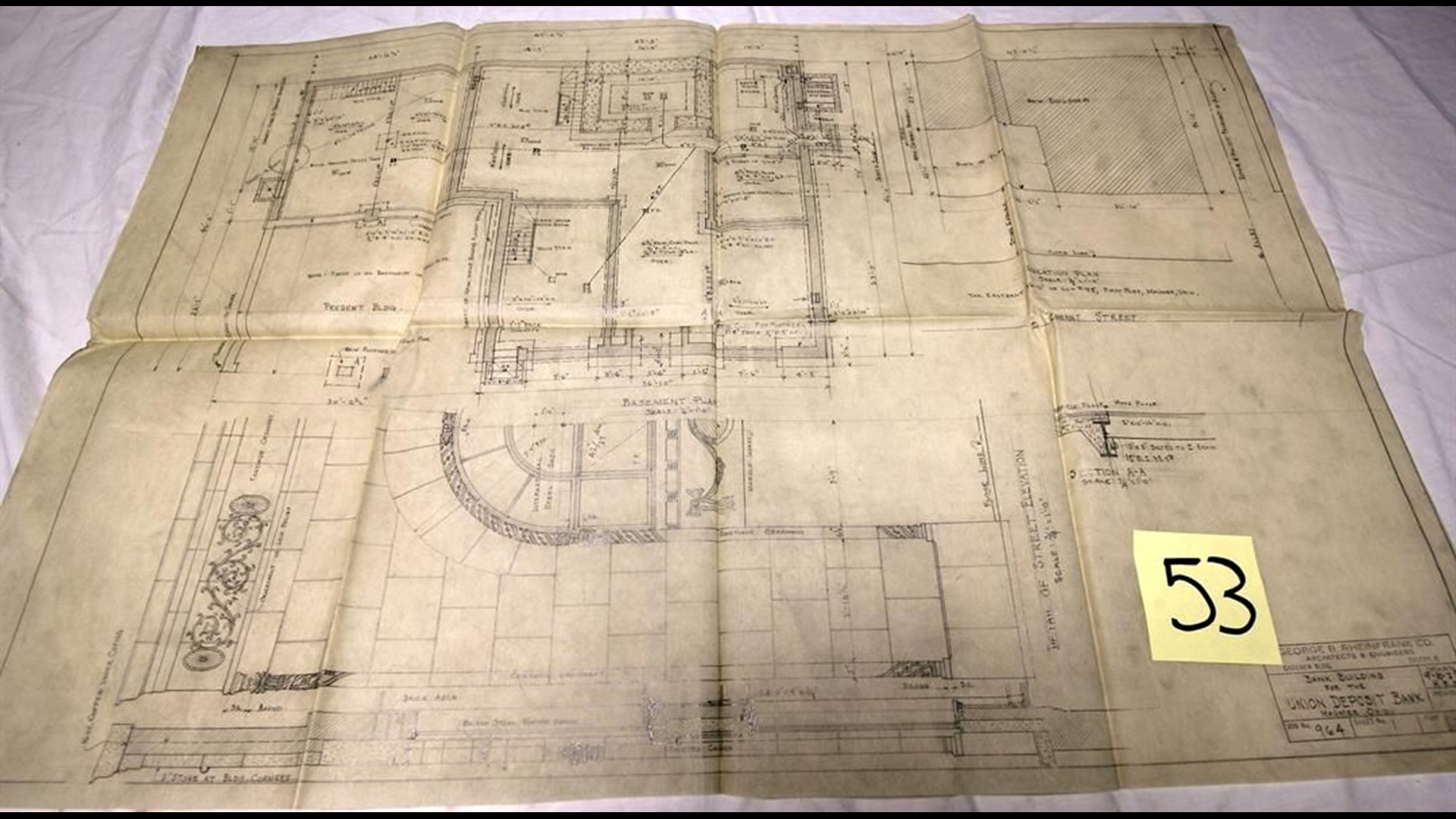 Blueprints of historic Toledo buildings found in Rossford attic