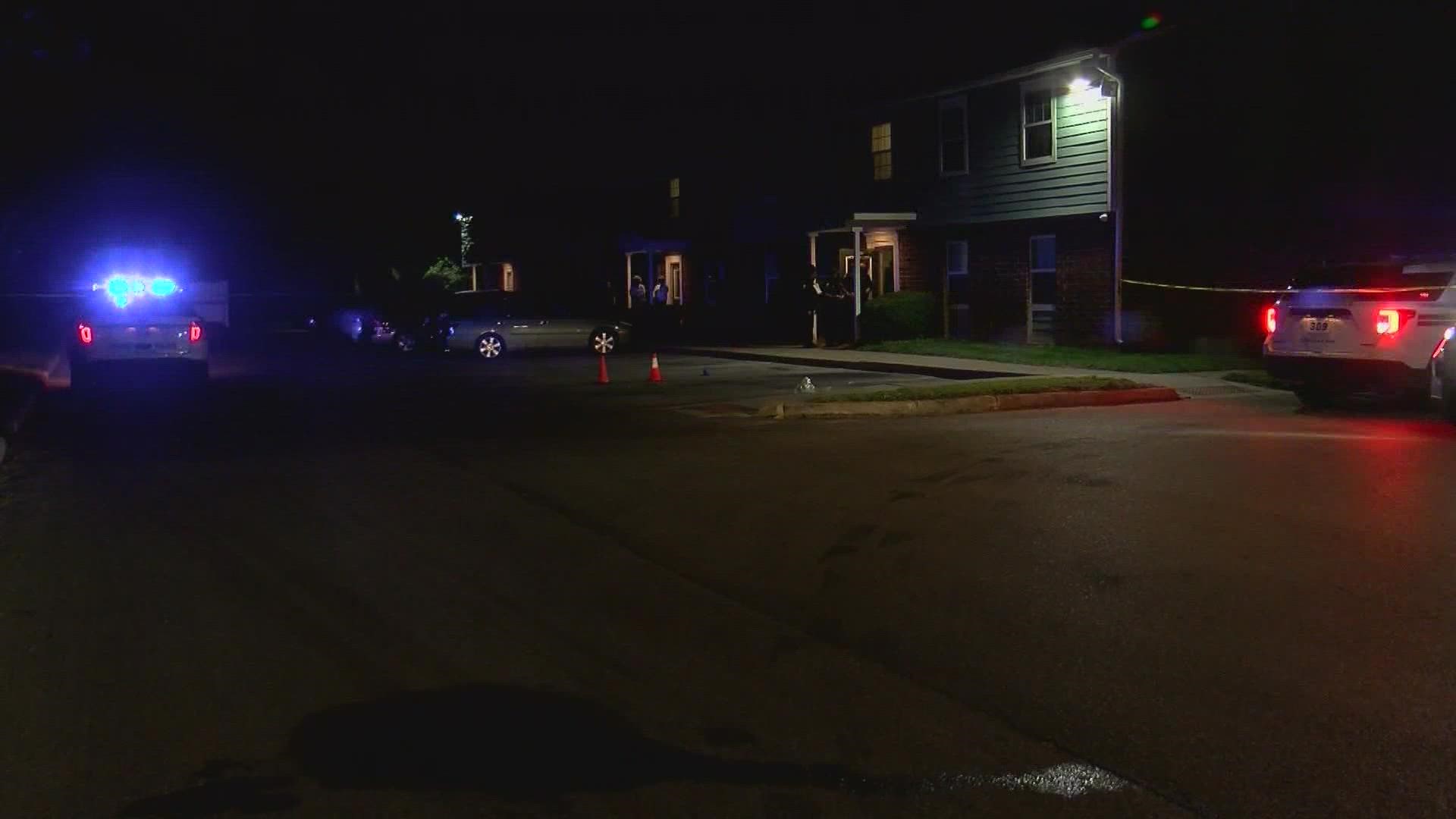 Toledo police said the victim has non-life-threatening injuries.