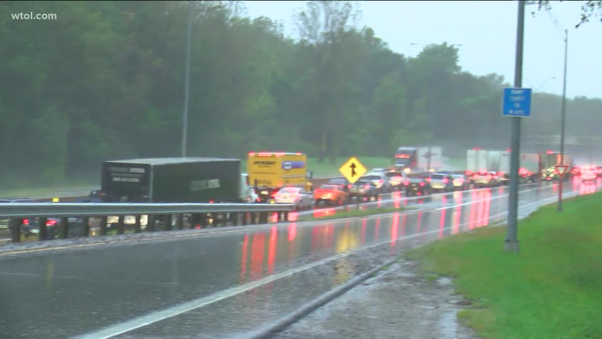 Heavy rain on this Wednesday First Alert Day is causing multiple crashes. Drive carefully this morning!