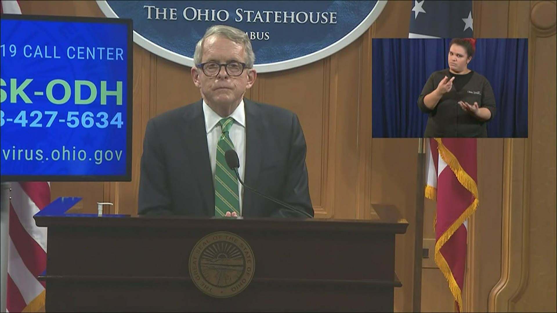 DeWine: 'It's not going to employees any good, it's not going to businesses any good if we get it wrong.'