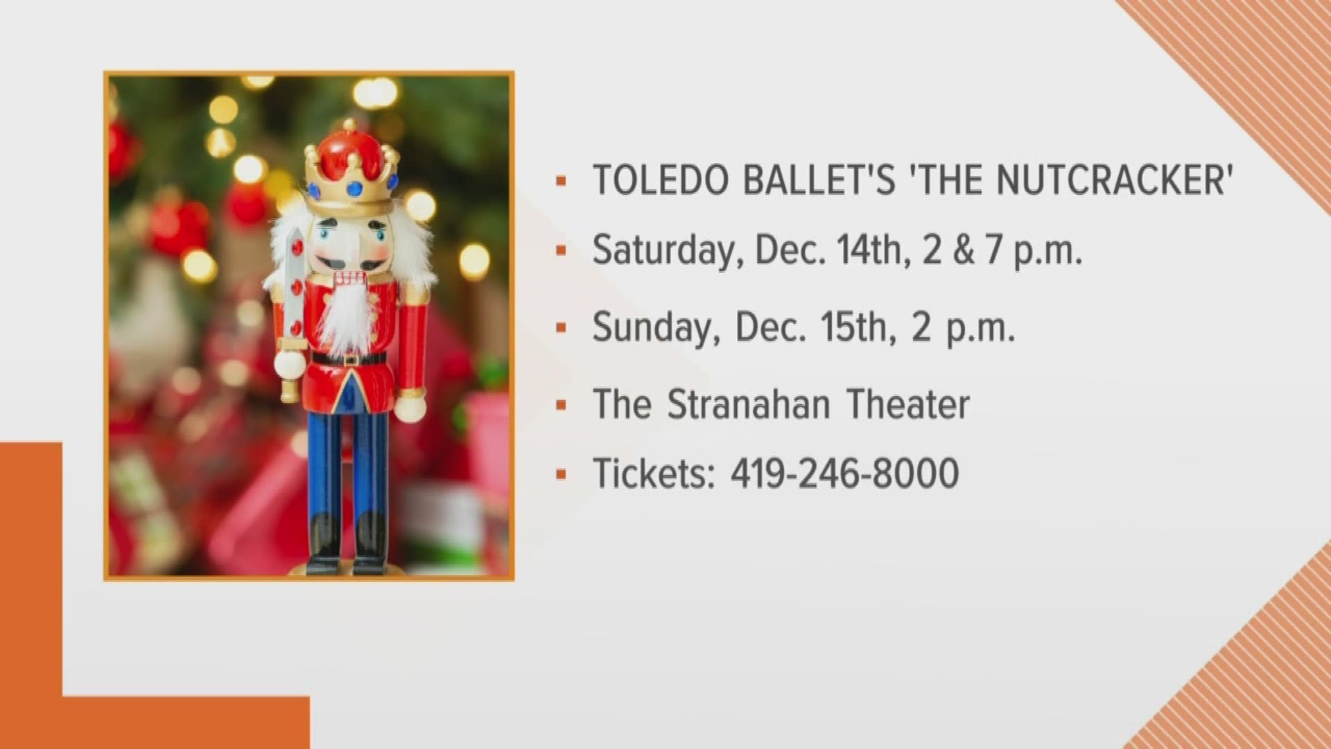 Enjoy the Toledo Ballet's 79th-annual production of 'The Nutcracker'