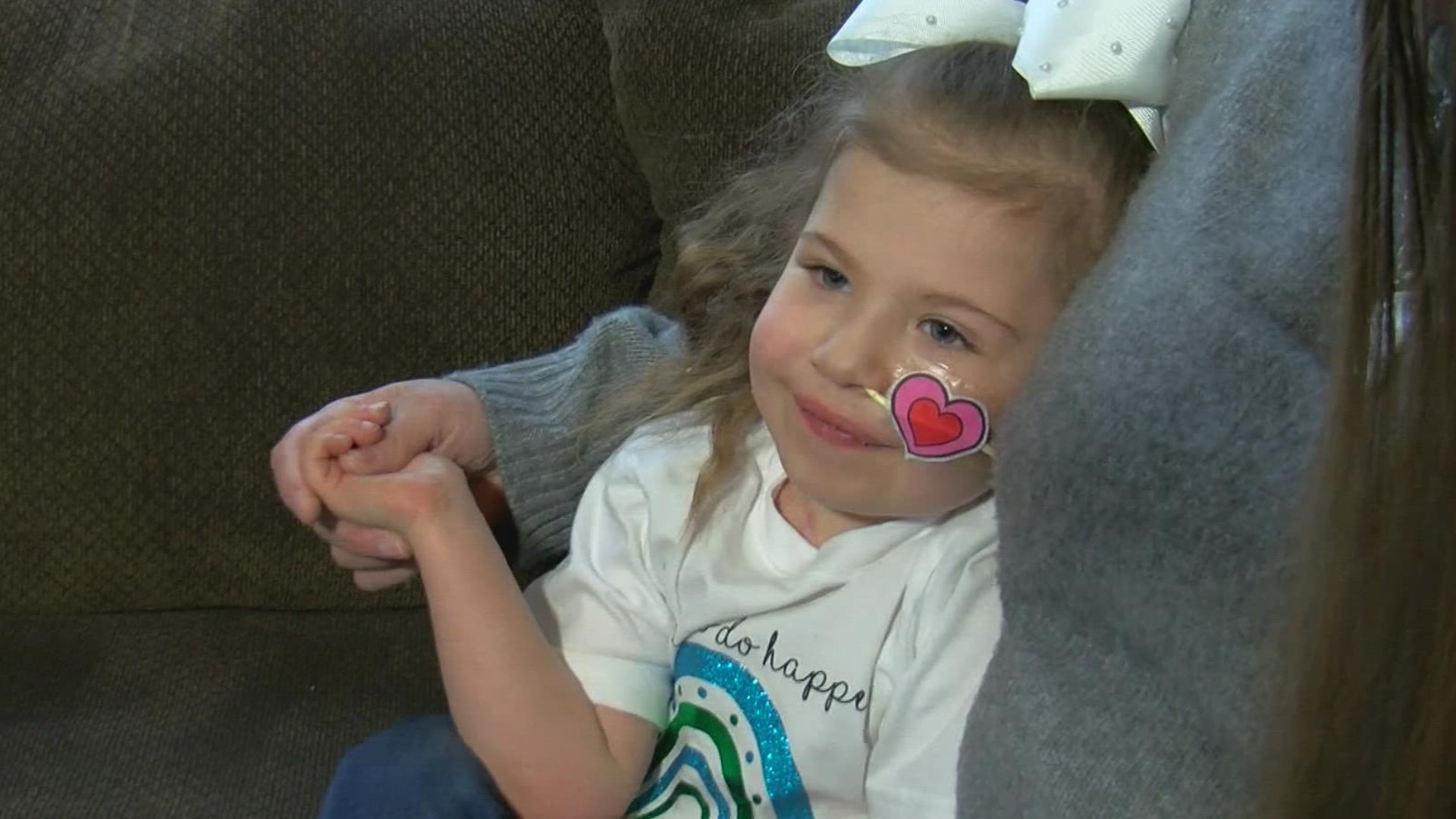 This week is an emotional one for a local family.
It marks the anniversary of a life-saving heart transplant for Emmalyn Rowan.