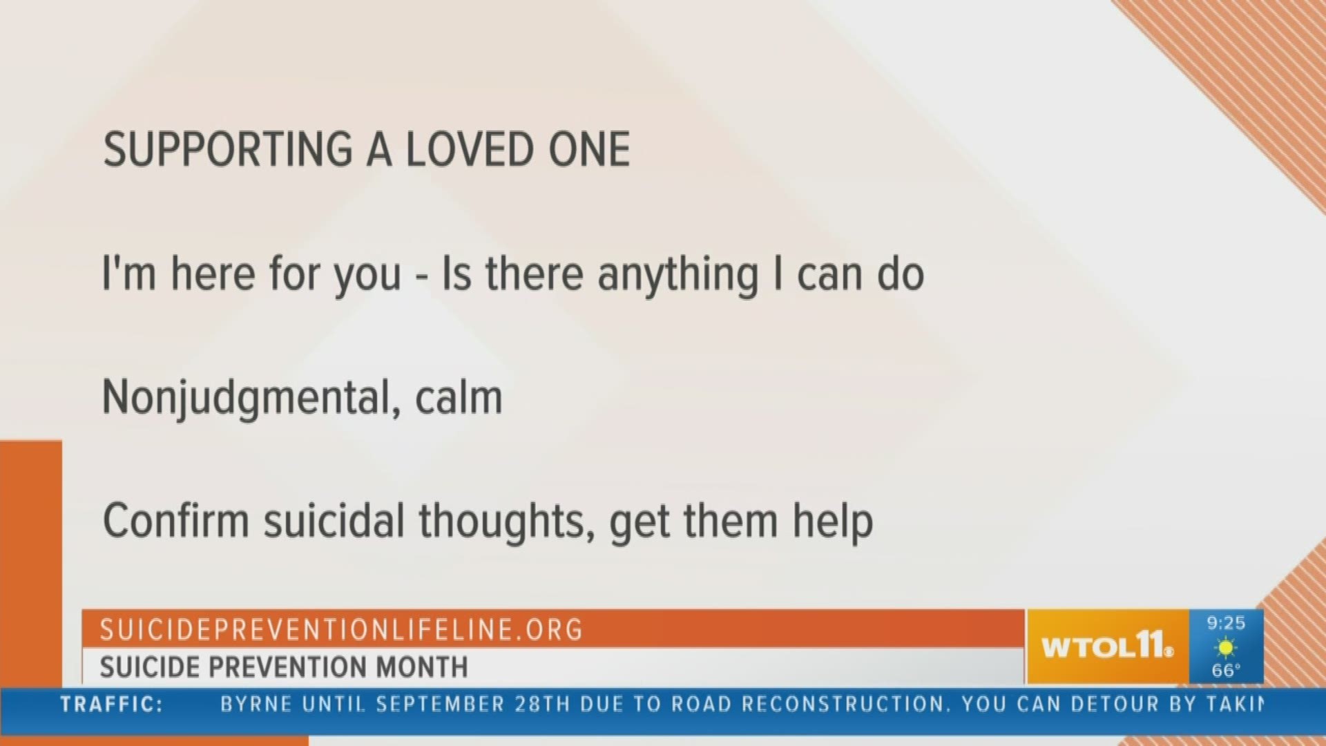 We don't understand why it happens, but unfortunately it does. Those left behind often wonder, 'Was there something I could have done?' September is Suicide Prevention Month — Dr. Victoria Kelly and 4th year UTMC medical student Emily Cooper discuss how you can help.