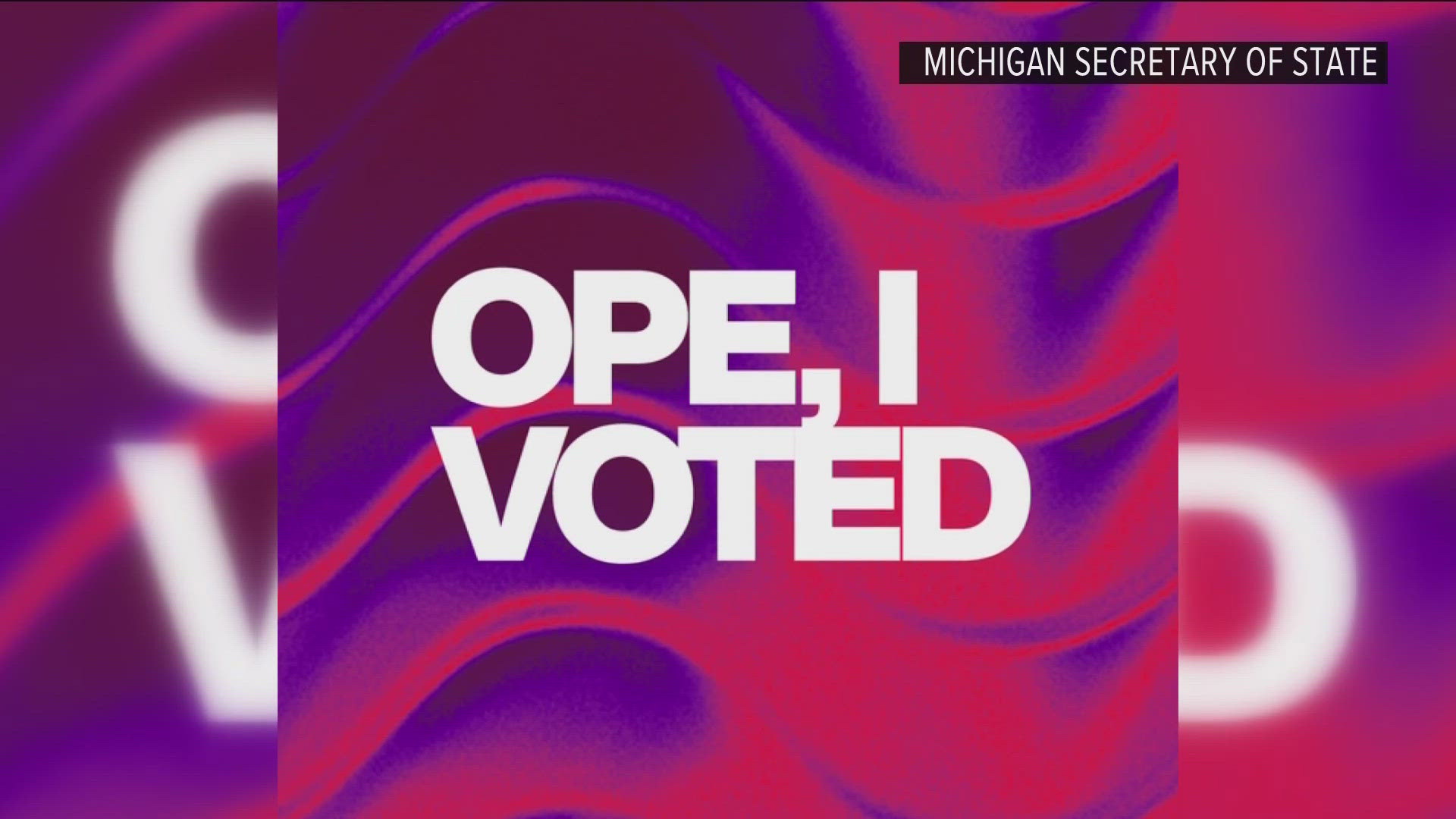 The nine winning designs will be available for clerks to order and give out to voters this fall as the state’s official 2024 presidential election stickers.