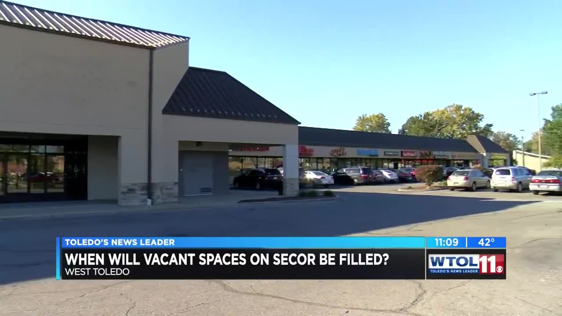 Vacant spaces on Secor update