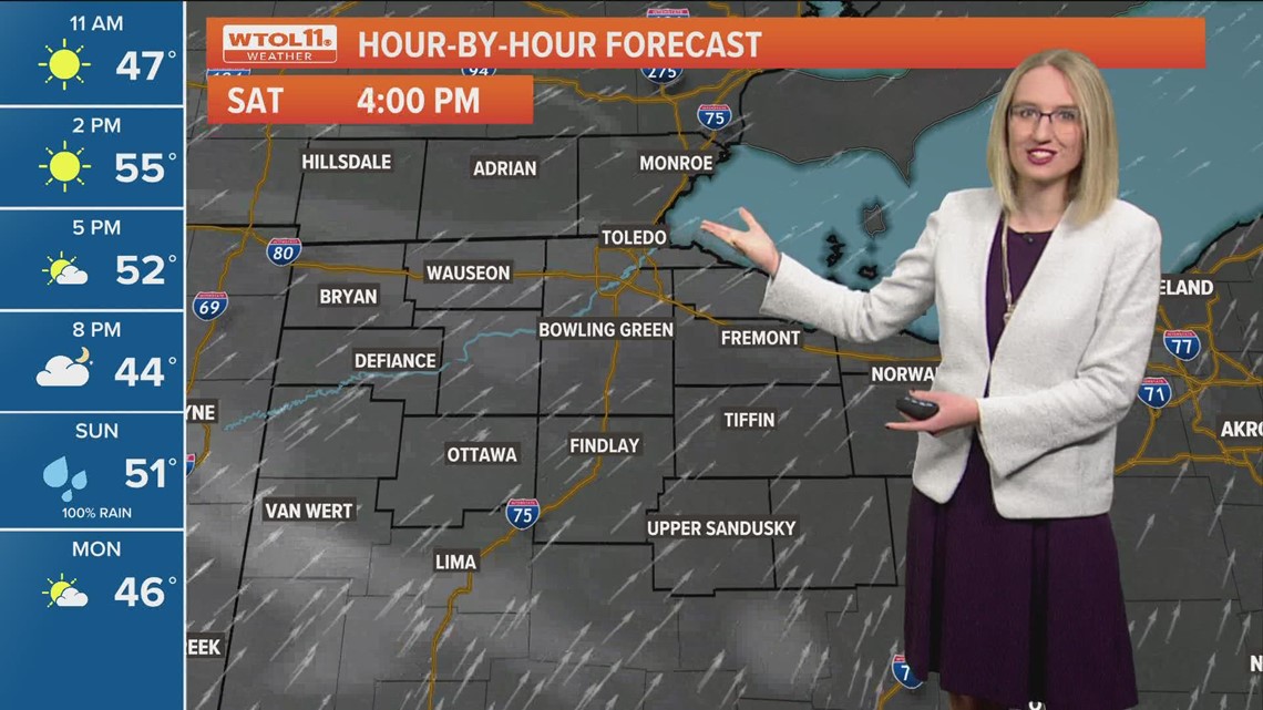 Enjoy A Sunny Saturday Before Rains Return Sunday - WTOL 11 Weather ...