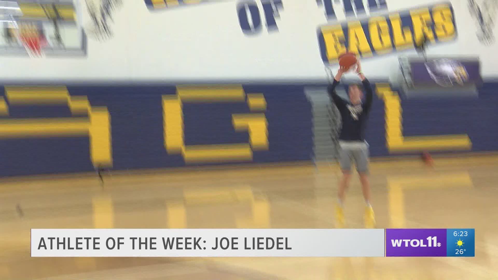 On Tuesday night, Liedel went over 2,000 points for his career. He will be playing his college ball at Detroit Mercy.