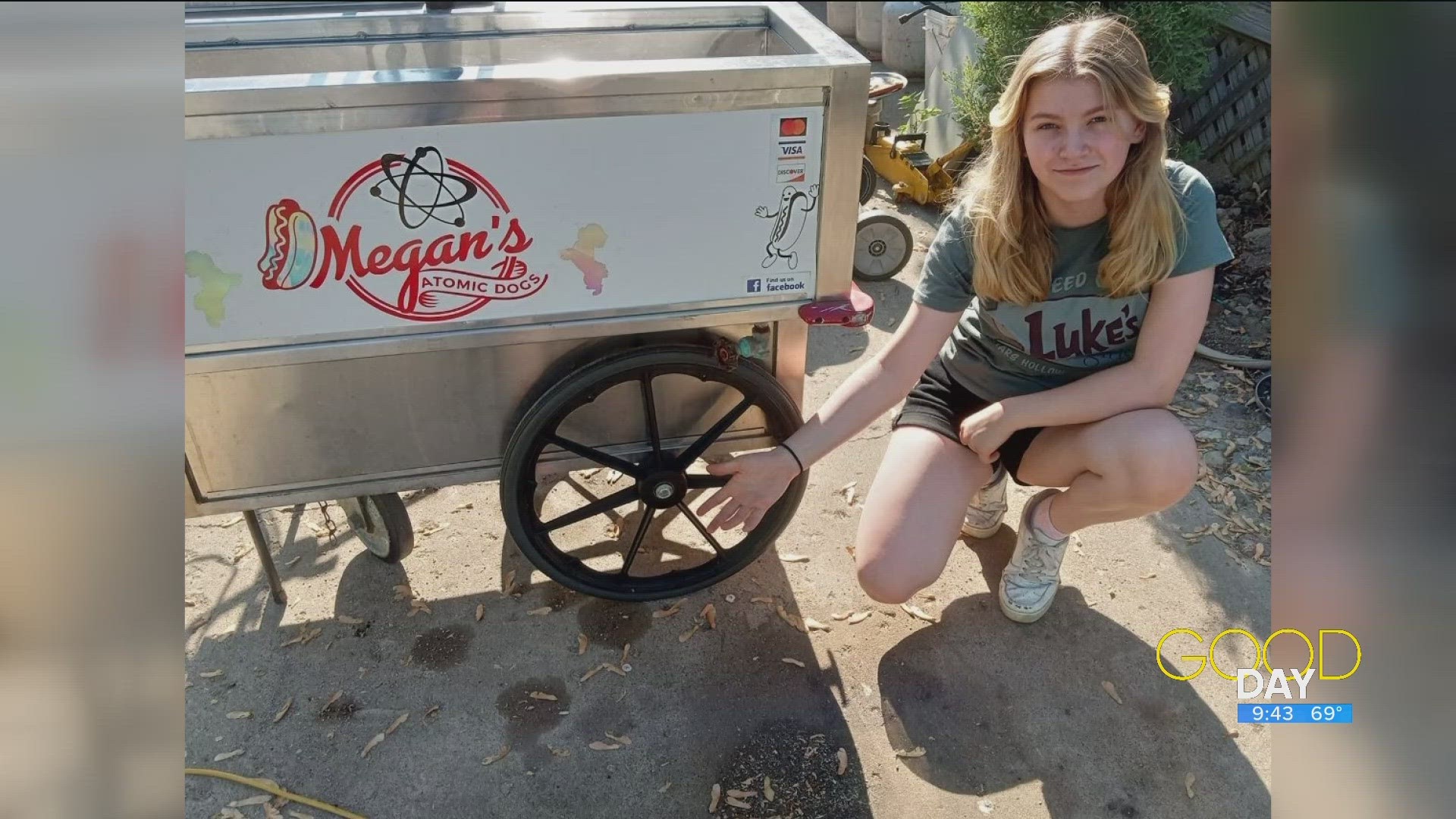 14 year old making it in the restaurant industry with her own hot dog cart Good Day on WTOL 11