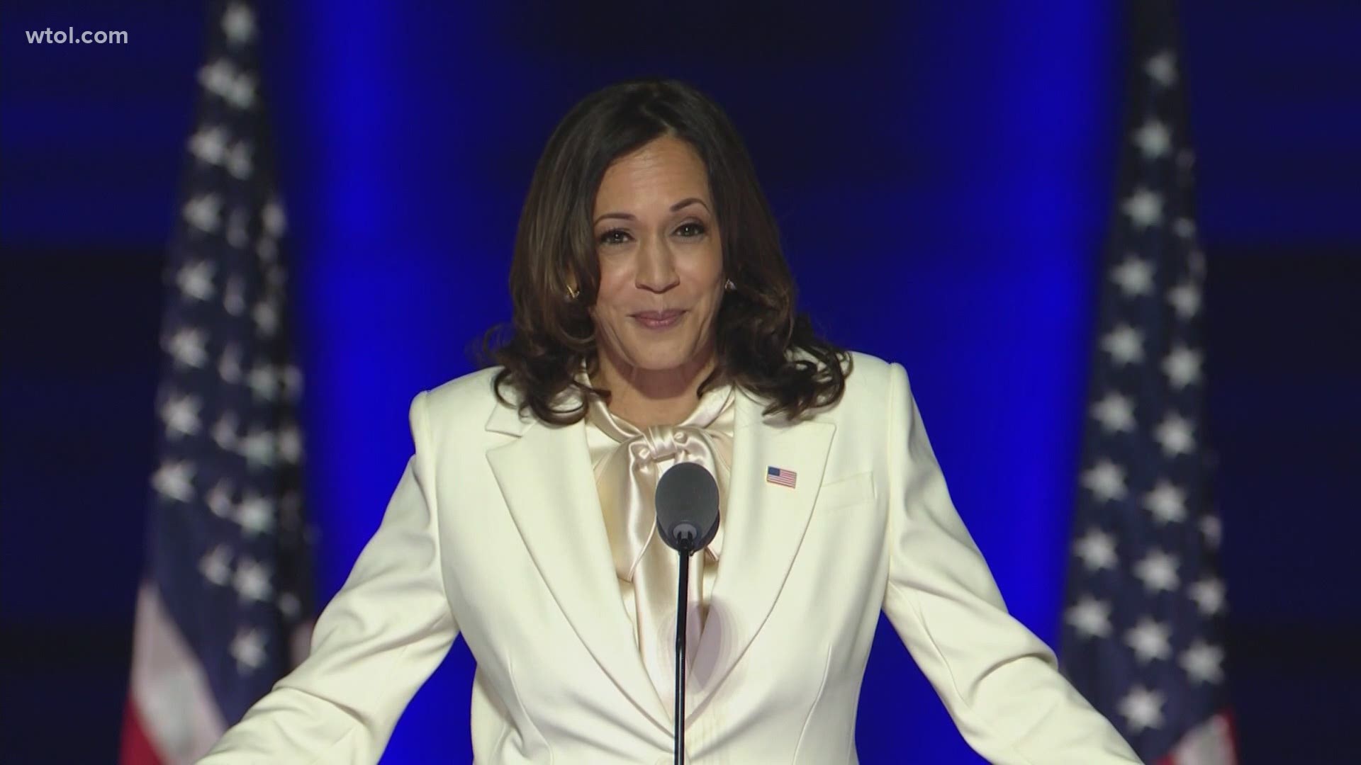 Kamala Harris will be the first woman and first Black woman to hold the office of Vice President of the United States.