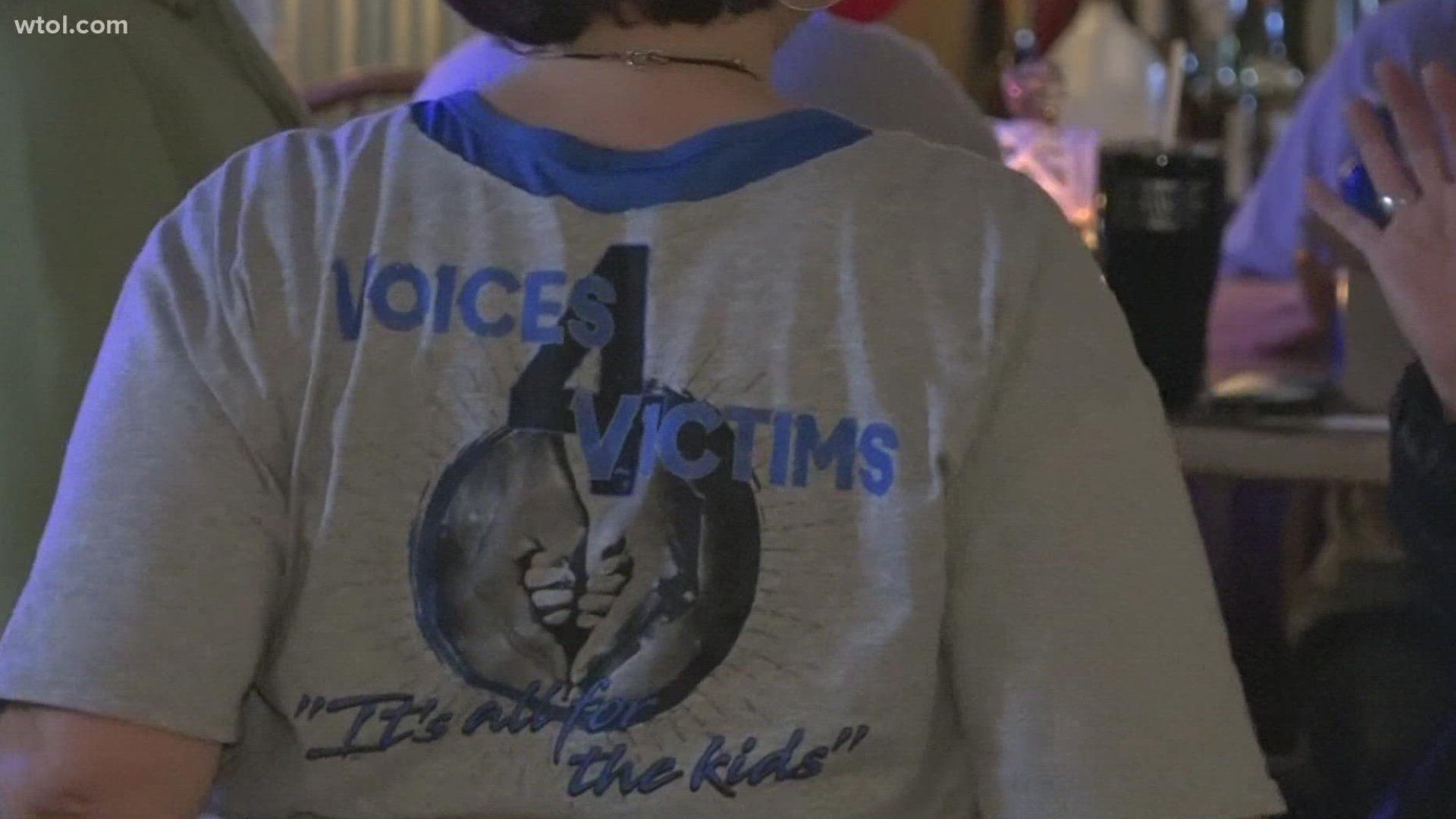 Lisa Lauro, founder of Voices 4 Victims, says "unfortunately some of these children aren't feeling that love and that concern and they're heartbroken."