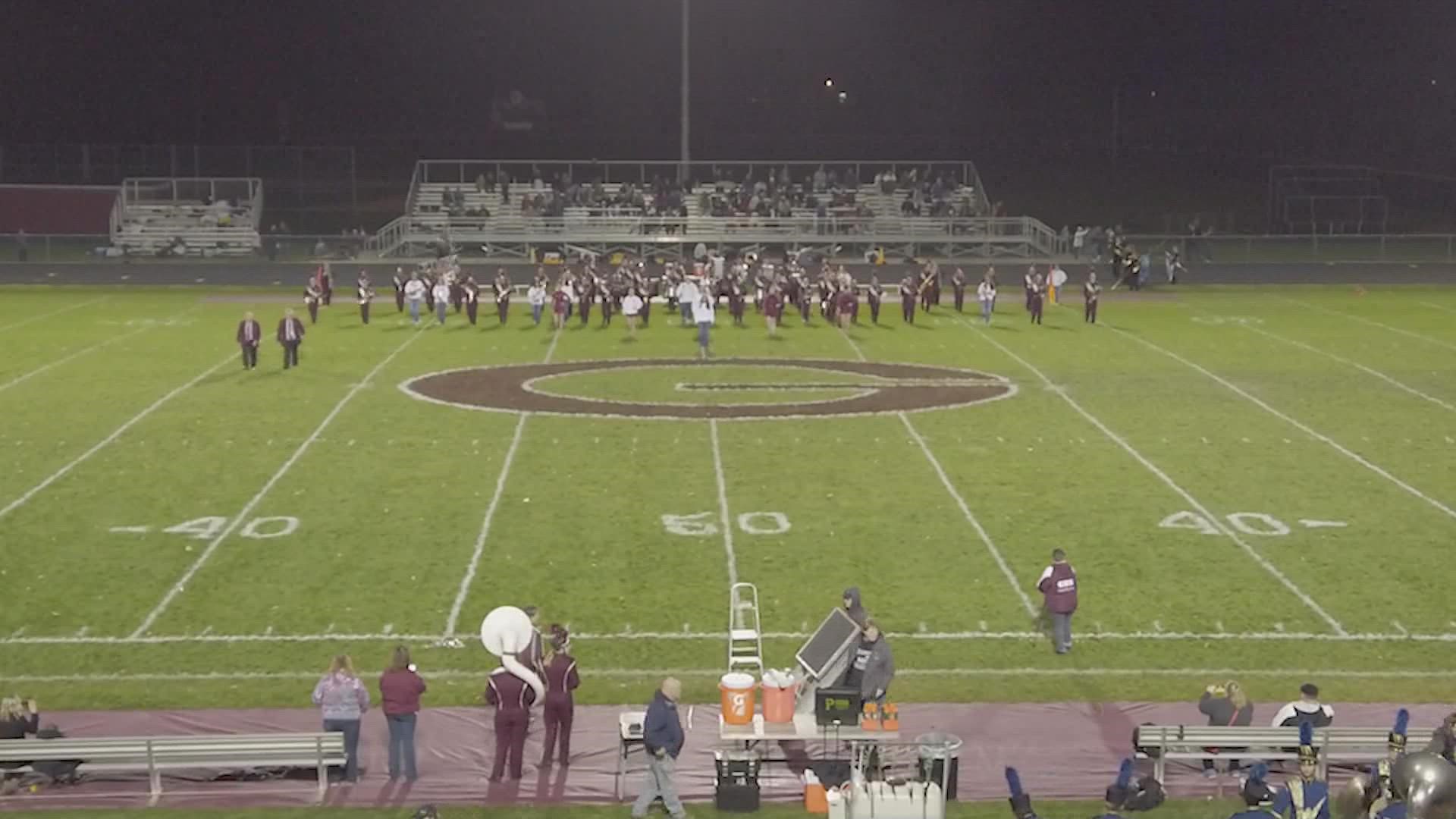 Our final band of the week is the Genoa Comets Marching Band! The Comets Marching Band has over 80 members and here's their full halftime show from Oct. 22!