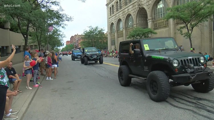 Photo Gallery: Jeep Fest 2023 parade in downtown Toledo