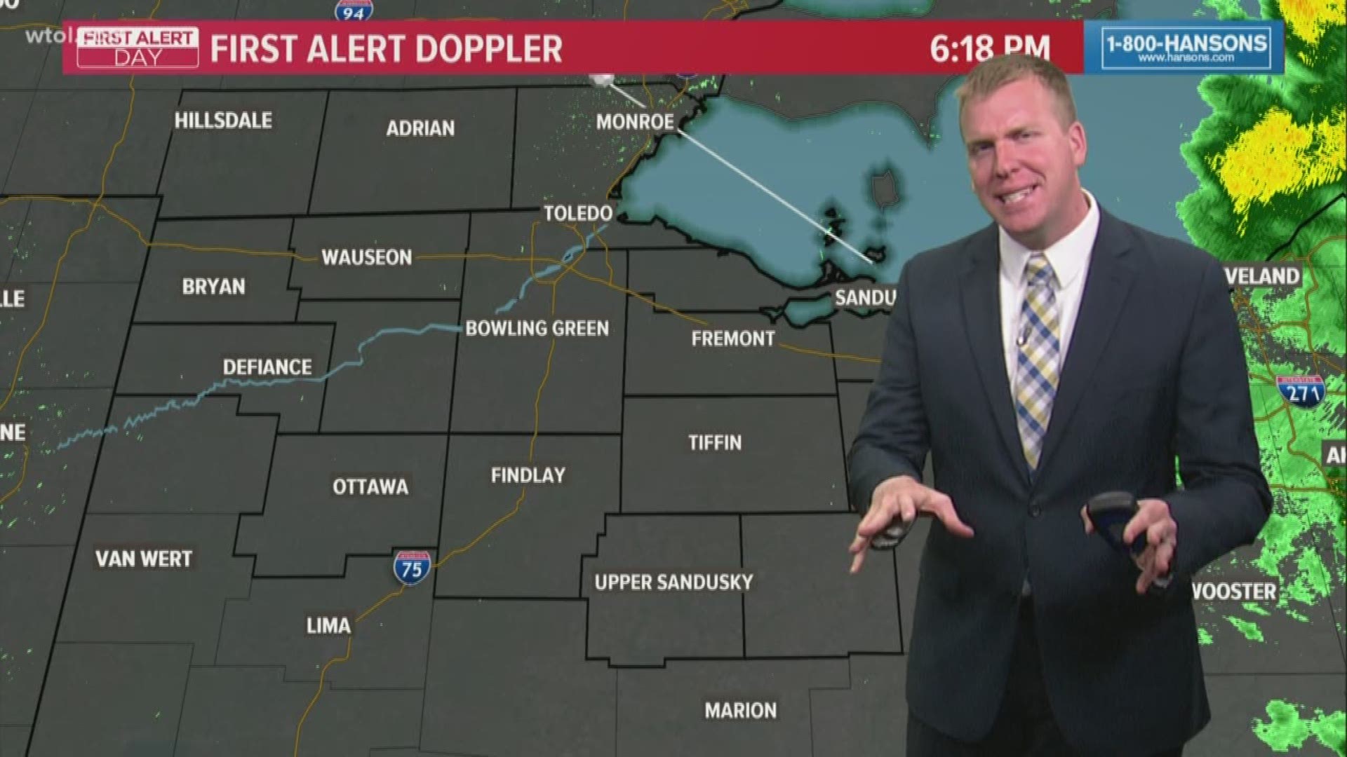 More Scattered Showers, Possible Thunder Sunday