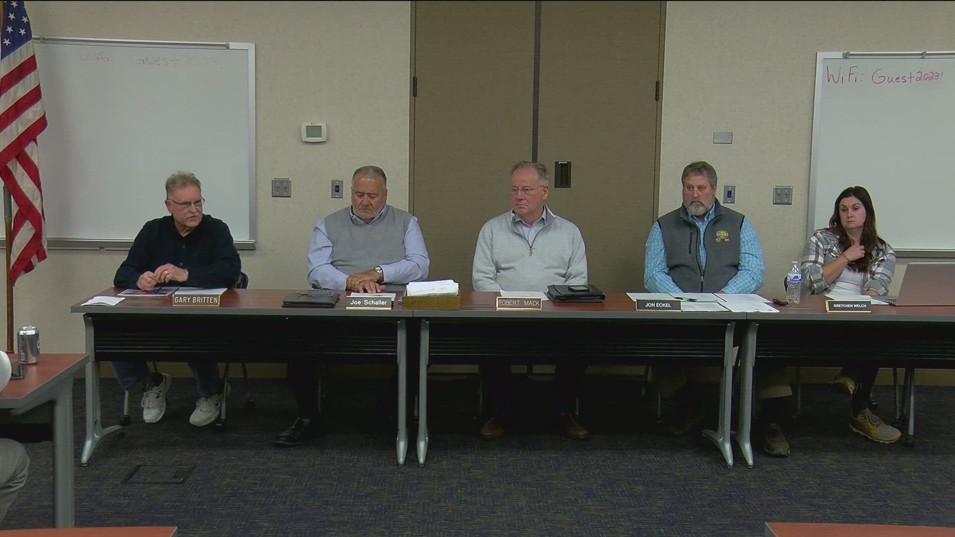 Talks are in the early stages of a potential merger between the Perrysburg Township and Rossford fire departments and Wednesday was another step toward that end.