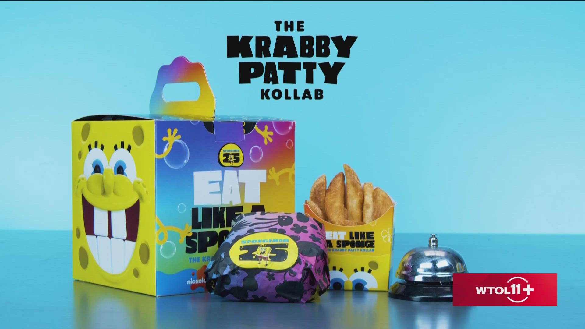 Wendy's announced the Krabby Patty Kollab in celebration of the 25th anniversary of "Spongebob Squarepants".