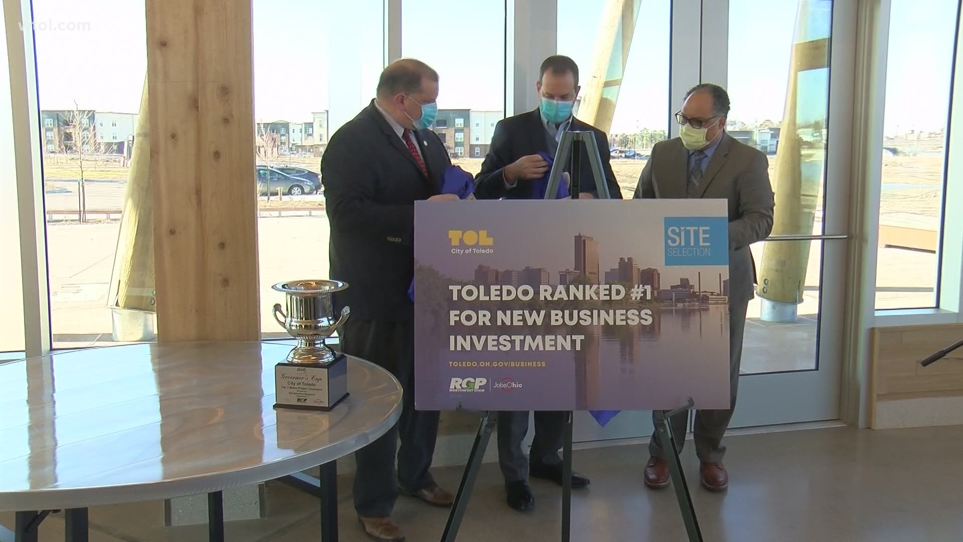 "You will do better in Toledo." That's the saying as you drive into town. The rest of the world knows it now too after top ranking in new business investment.