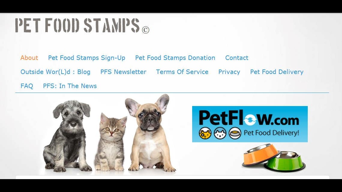 Pet Food Stamps offering help to pet owners wtol