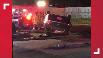 Man Dead After Central Toledo Crash Wtol Com