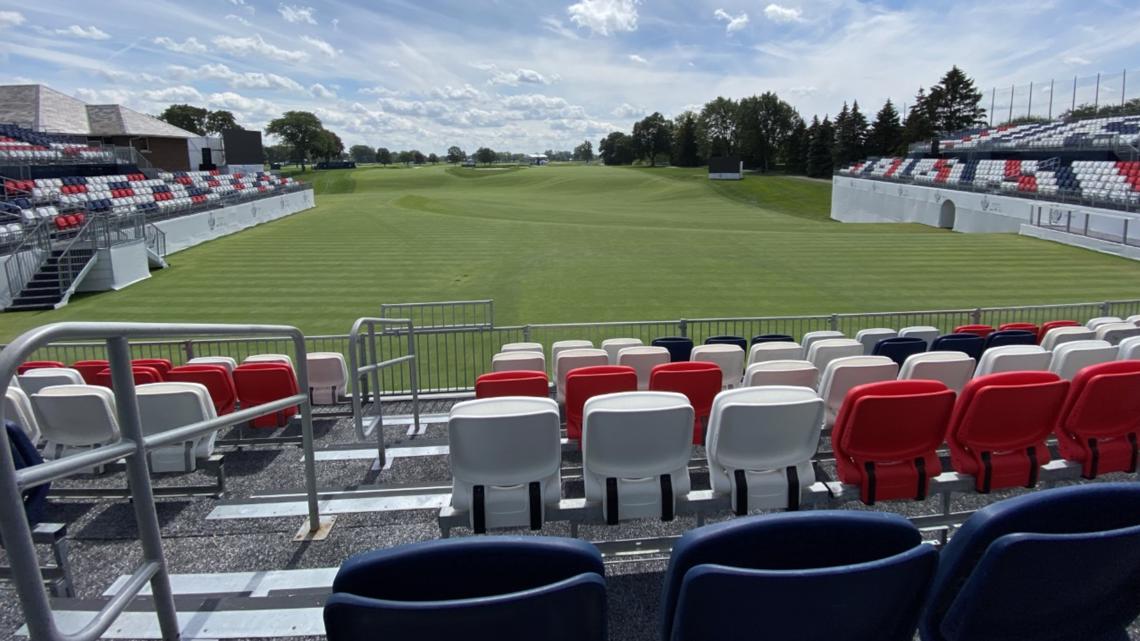 Volunteers hard at work on finishing touches for Solheim Cup