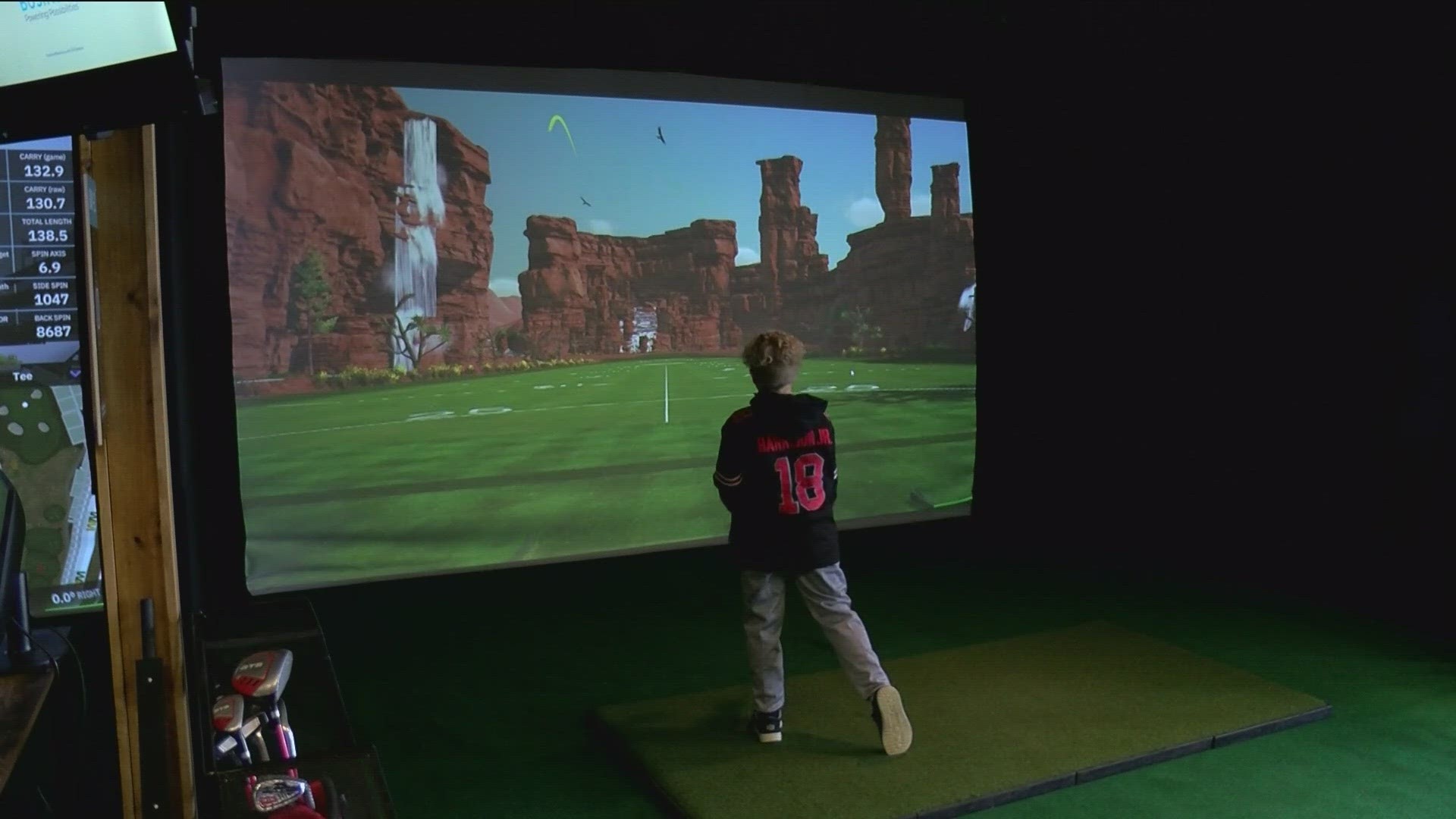 The owners of Pro Golf Fairways say they've gotten a lot of support for their work to bring another sport simulator option to the area.