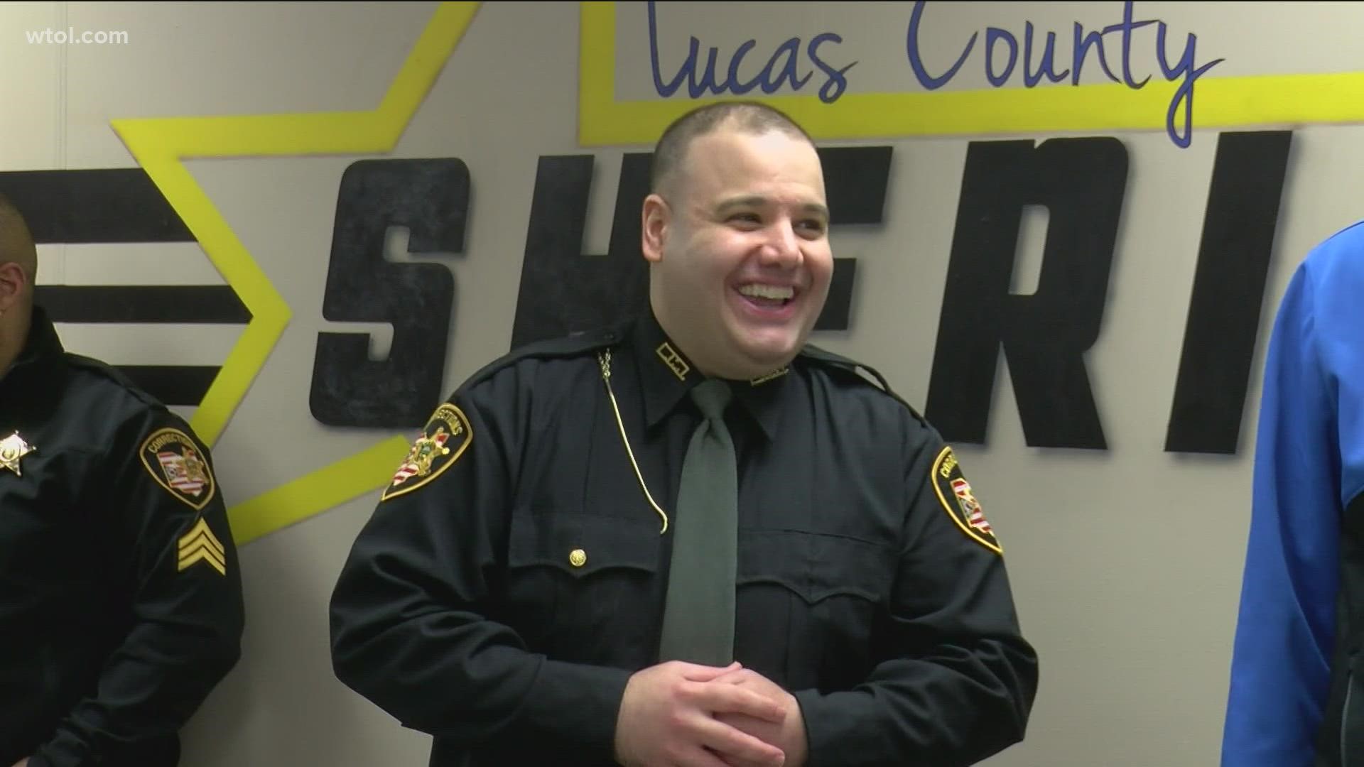 Sergeant Ali Cheaib was just promoted and is now the highest-ranked Muslim in uniform for the Lucas County Sheriff's Office.