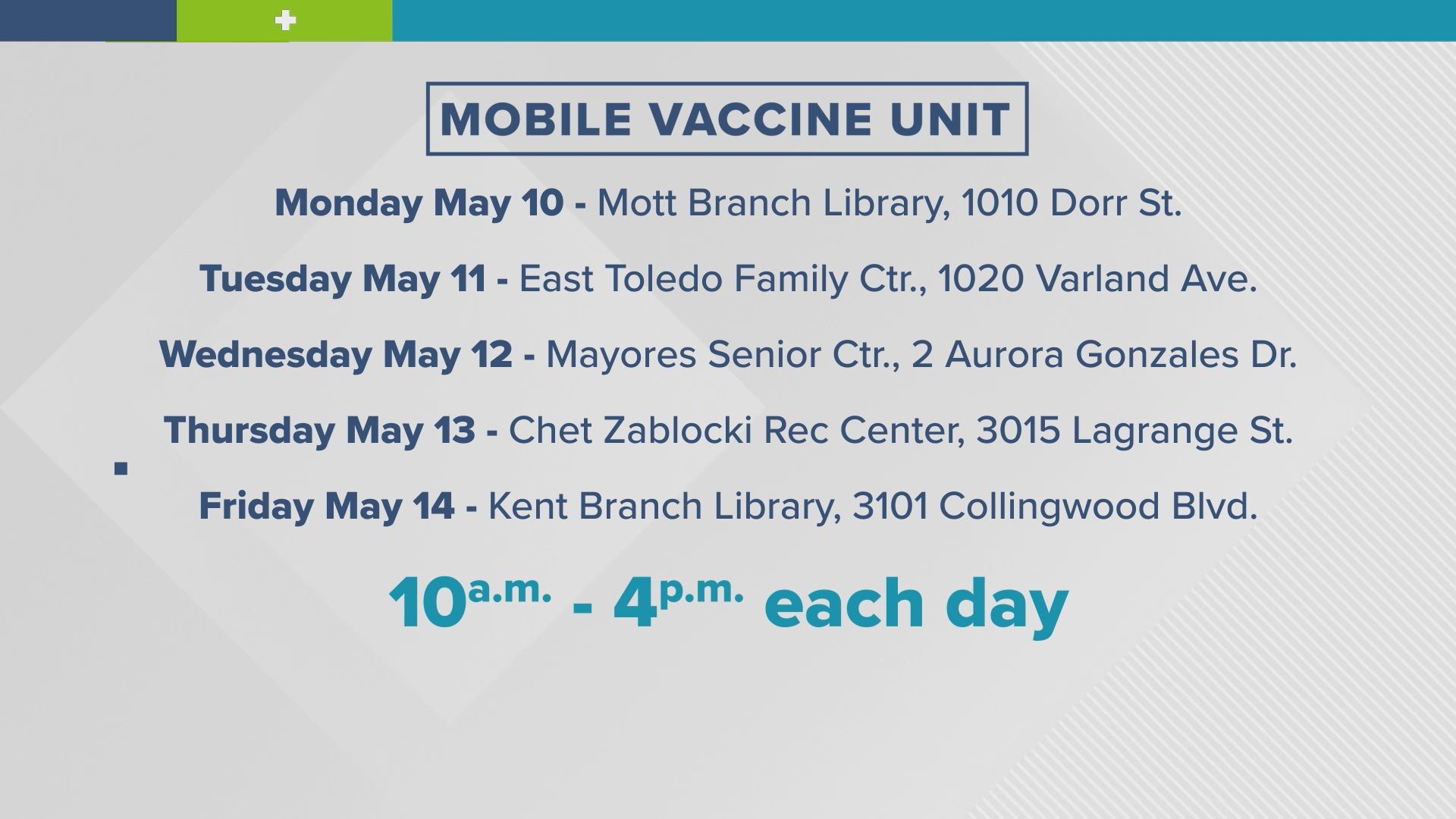 First responders with Toledo Fire and Rescue Department are bringing mobile clinics out to under-vaccinated communities to bring Ohio closer to herd immunity.