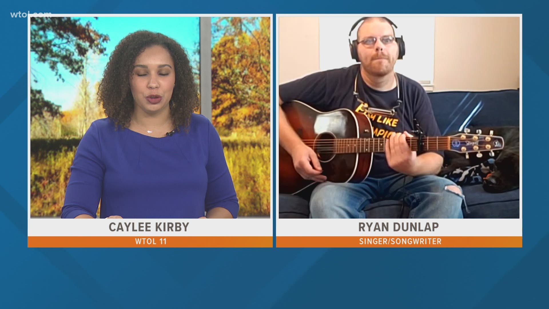 Toledo-area singer and songwriter, Ryan Dunlap, tells us how he has been performing and sharing this music during the pandemic. He also shows us his new single.