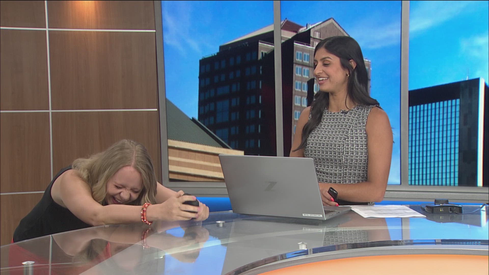 A Liberty Center man has gone viral as the proud owner of the "Edmund Glizzgerald" hot dog boat. Sophia and Kaylee brainstorm ideas for what they would name theirs.