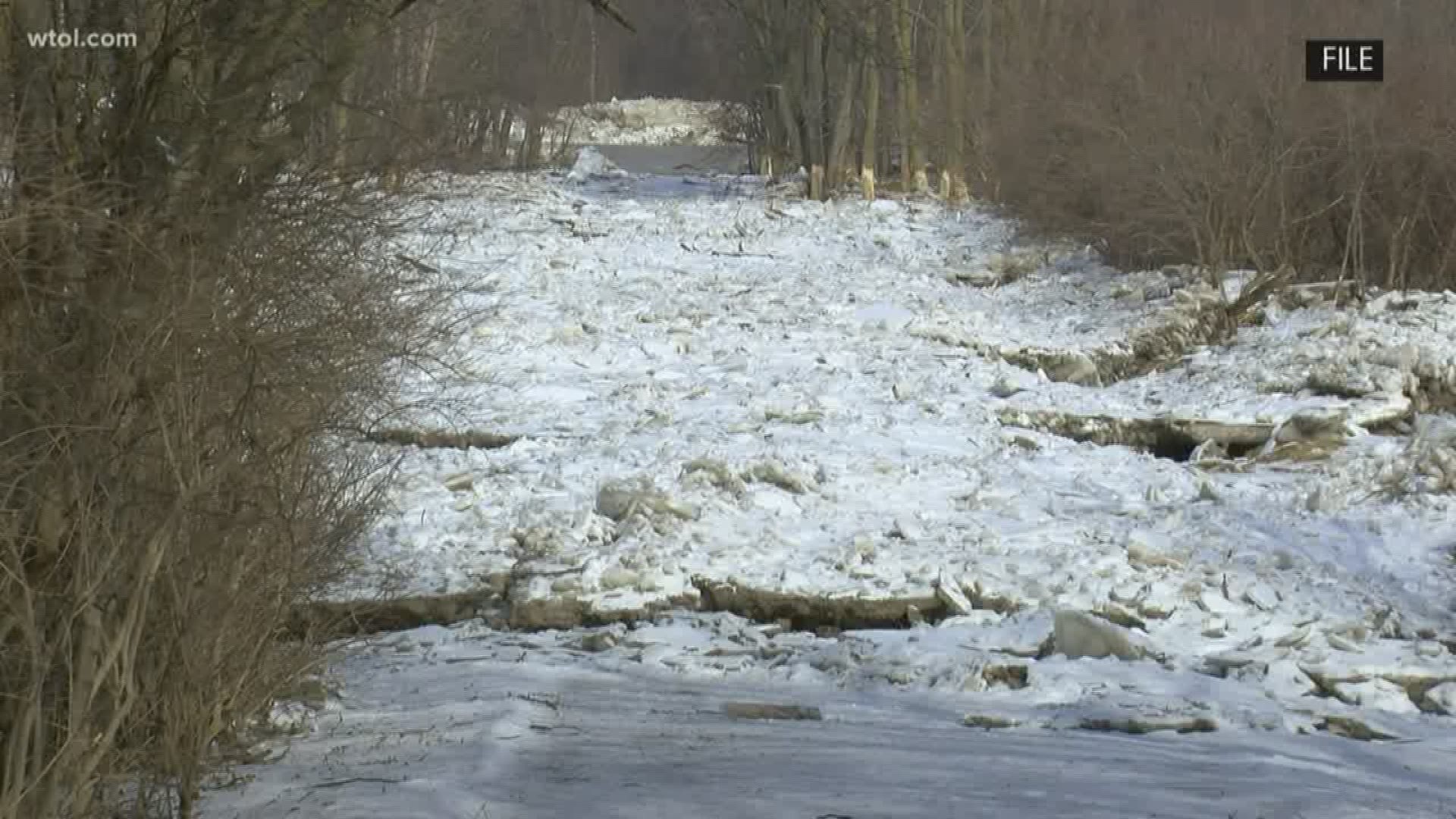 Ice jam damage from last winter still hasn't been fixed. The park district wants to implement better and permanent improvements.
