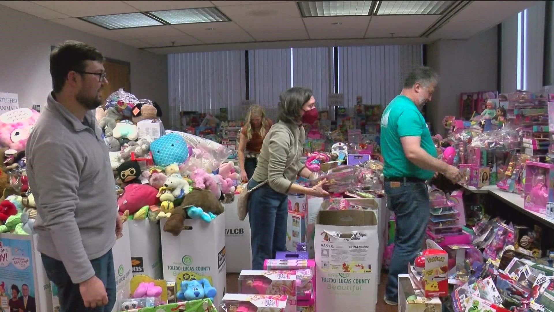 Lucas County Children Services has well over 1,000 kids in its care. The toys will go to kids of all different backgrounds and 2022 may be a record year.
