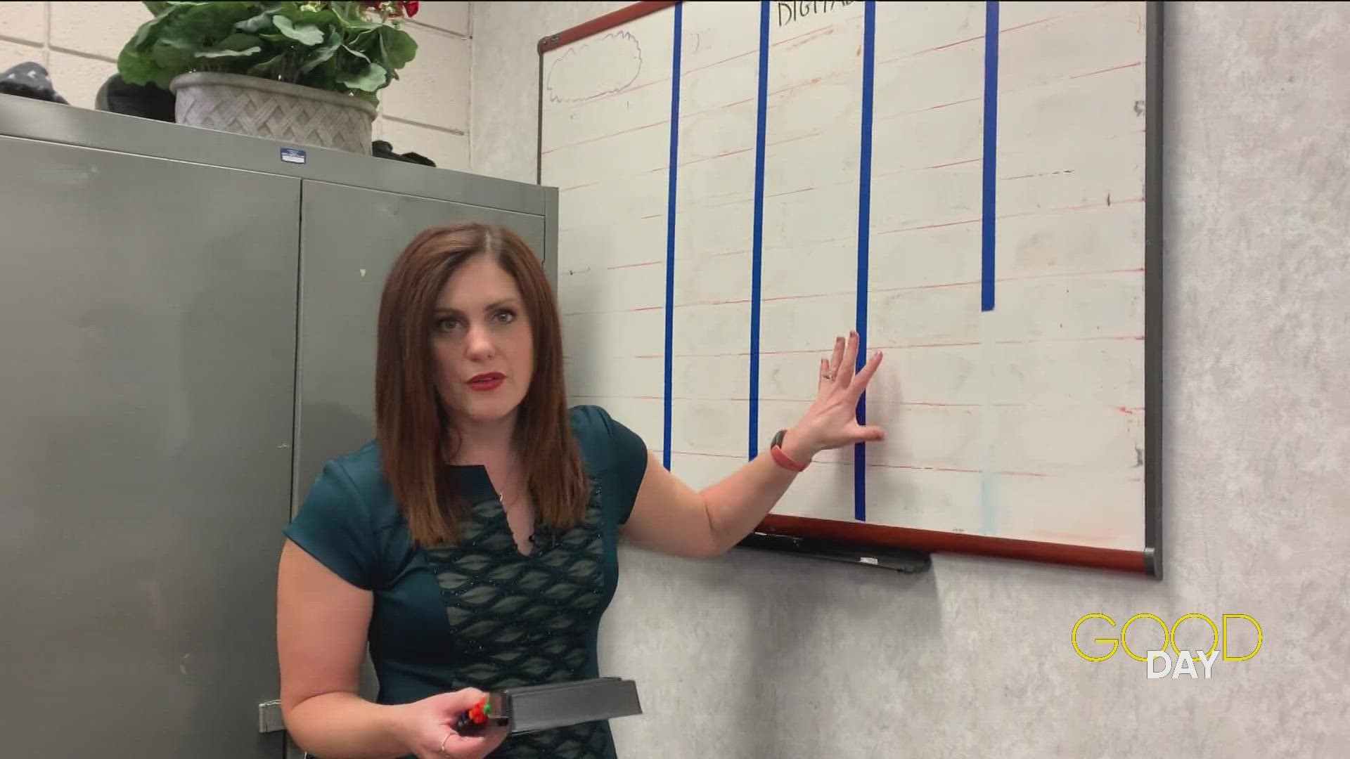 Amanda tries out a hack that claims to erase stubborn dry erase marker stains.