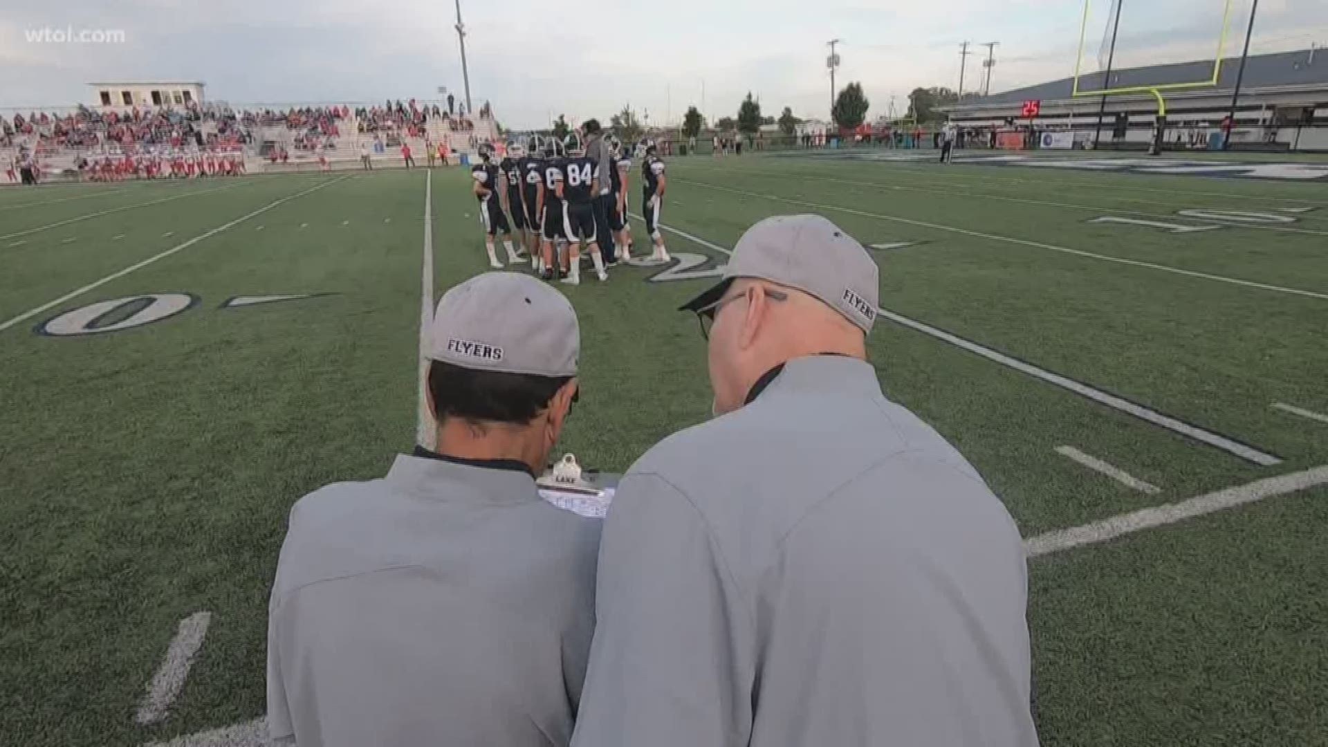 Scott and Bob have been statisticians for Lake High School's Varsity football team for the past 25 years, their bond is just as unique as how they keep stats.