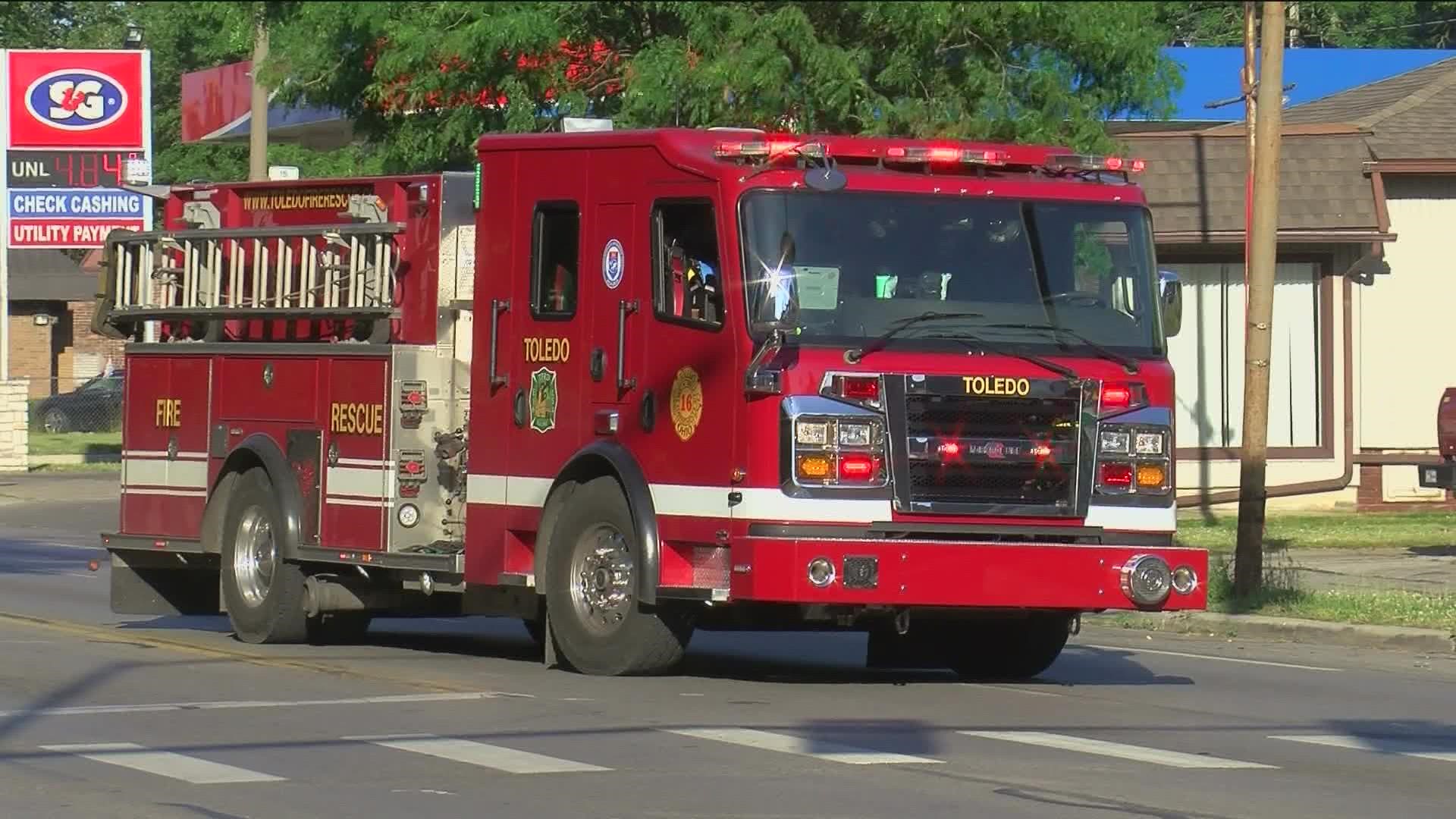 From fires to injuries, Toledo's first responders took hundreds of calls, with some related to fireworks.