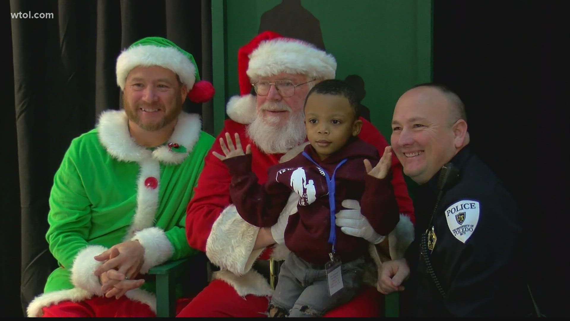 Christmas came early for some Toledo students! The Toledo Police Department held its annual "12 Kids of Christmas" event, but with a twist.