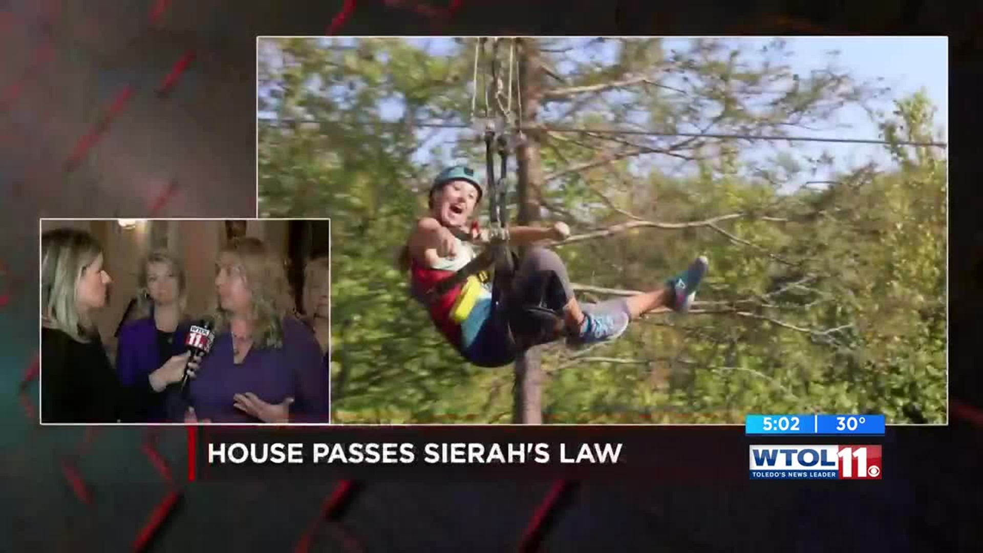 Sierah Law passed the House