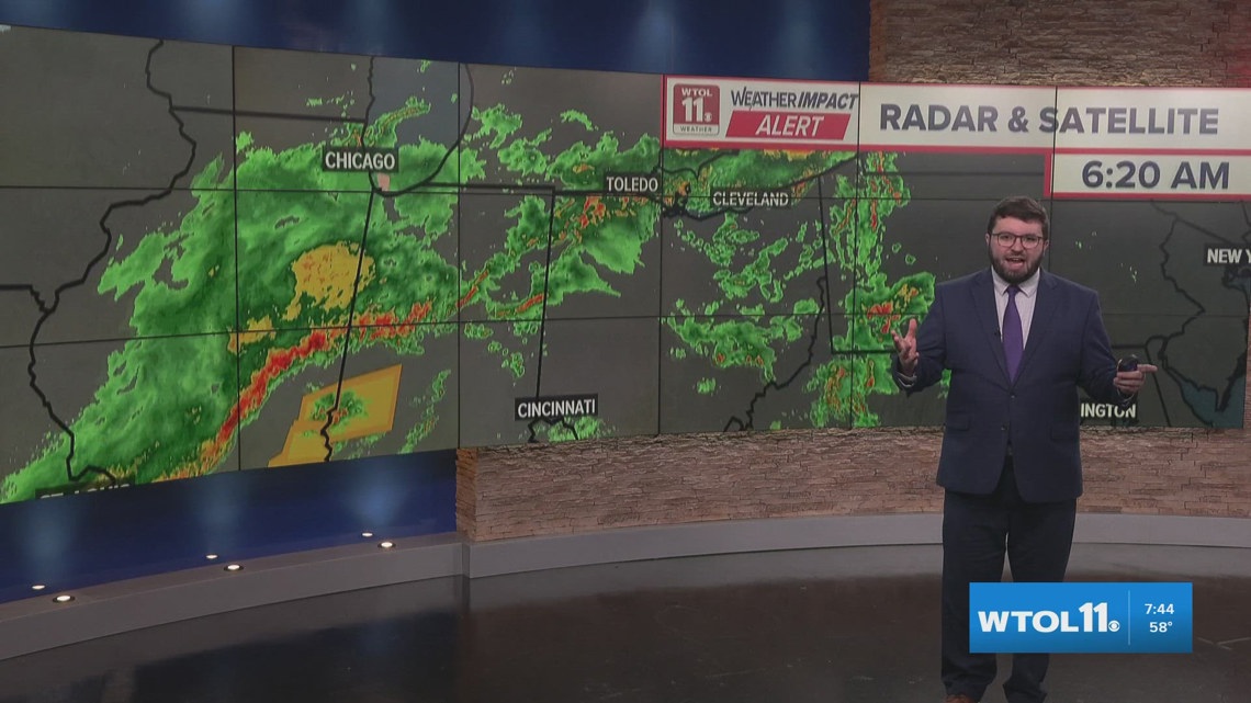 Weather Impact Alert Day bring thunderstorms, downpours | WTOL 11 ...