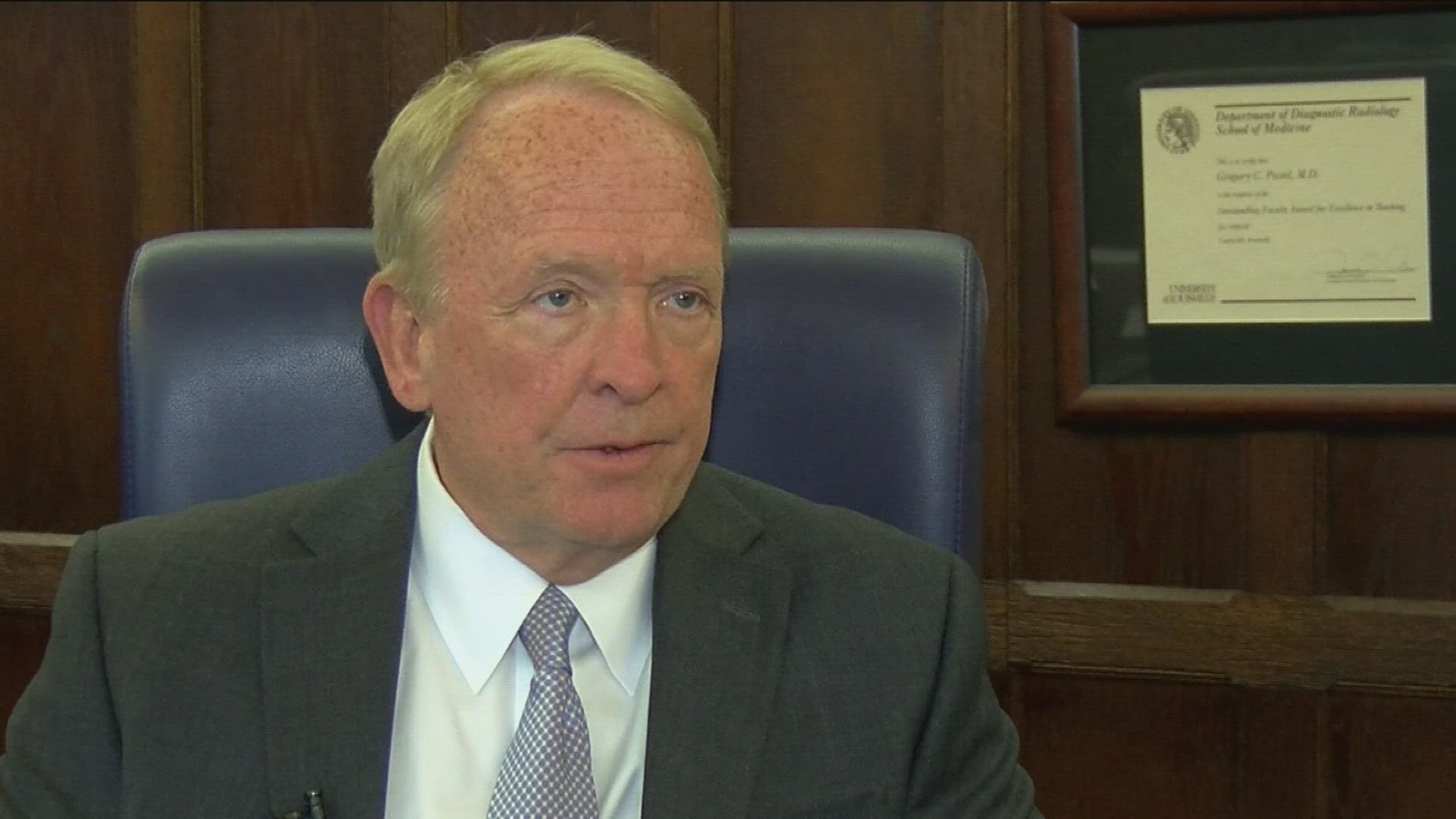 Gregory Postel became the University of Toledo's president in 2021 after serving as interim president in 2020.