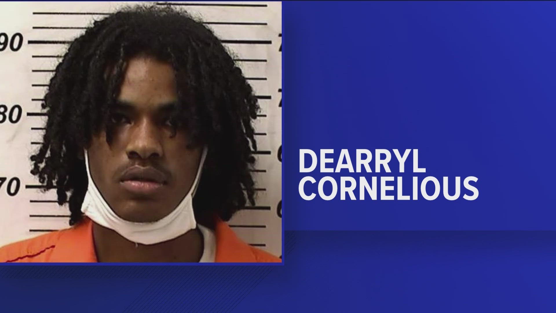 Dearryl Cornelious, 21, was found guilty on multiple charges for the 2022 shooting death of Damia Ezell. He will be sentenced on Thursday at 10:30 a.m.