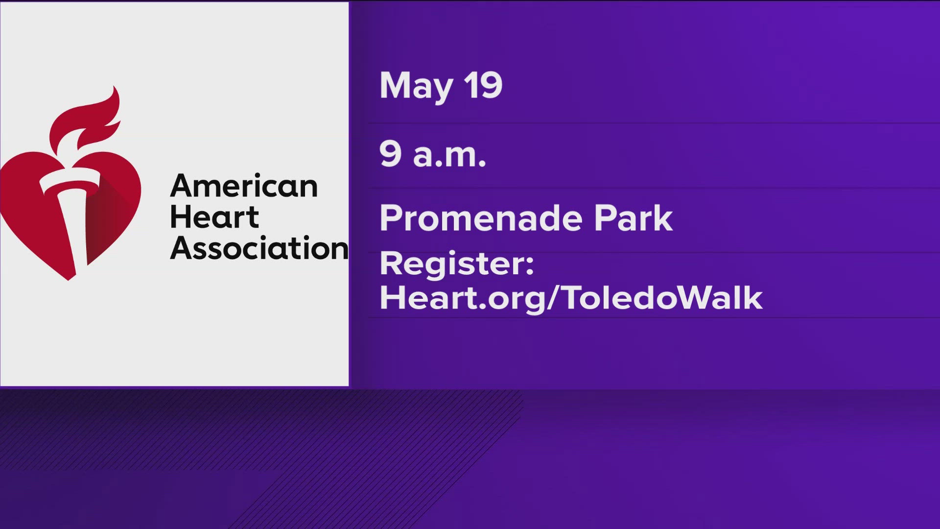 Dr. Raj Kattar, a cardiologist with ProMedica, talks with TaTiana Cash about the upcoming heart walk and the importance of heart health.