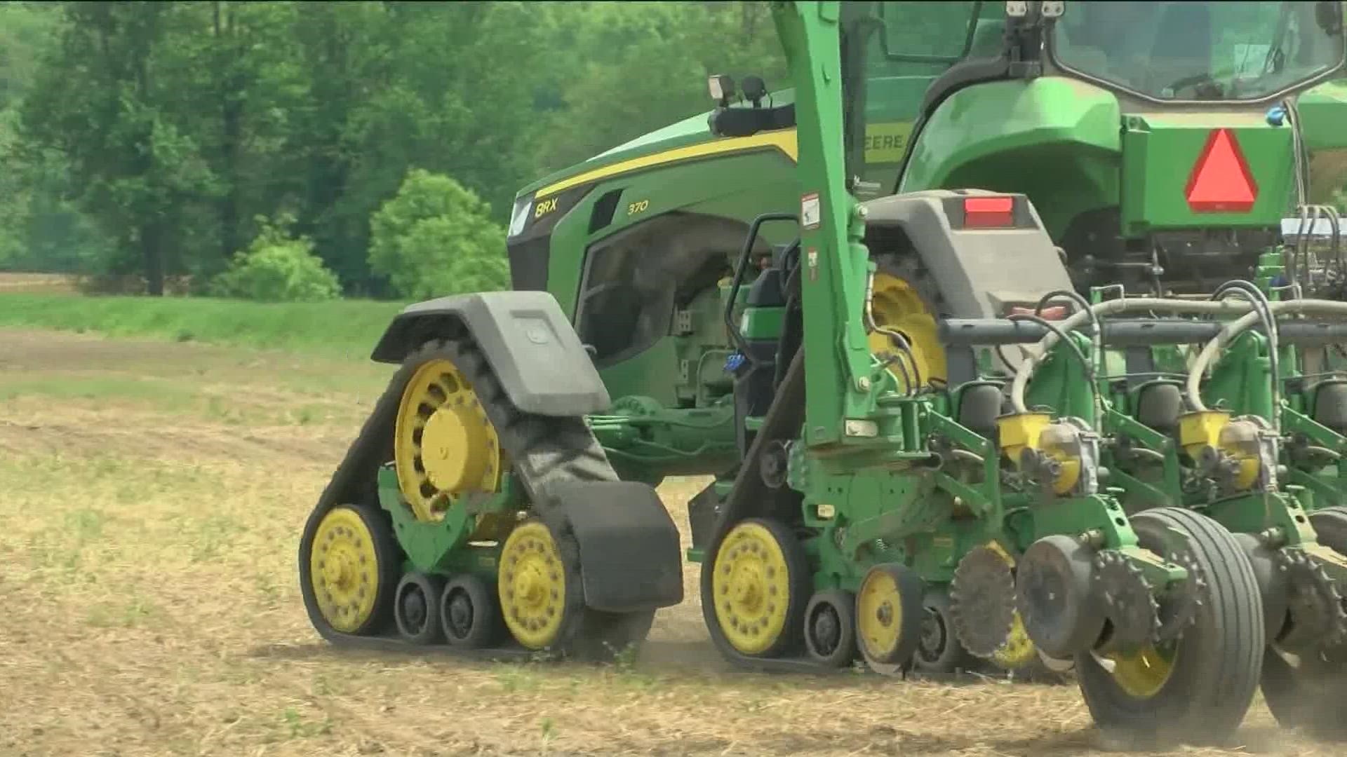 The planting season is well underway. Farmers in NW Ohio and SE Michigan are trying to wait out Mother Nature to wrap up their corn and soybean crops.