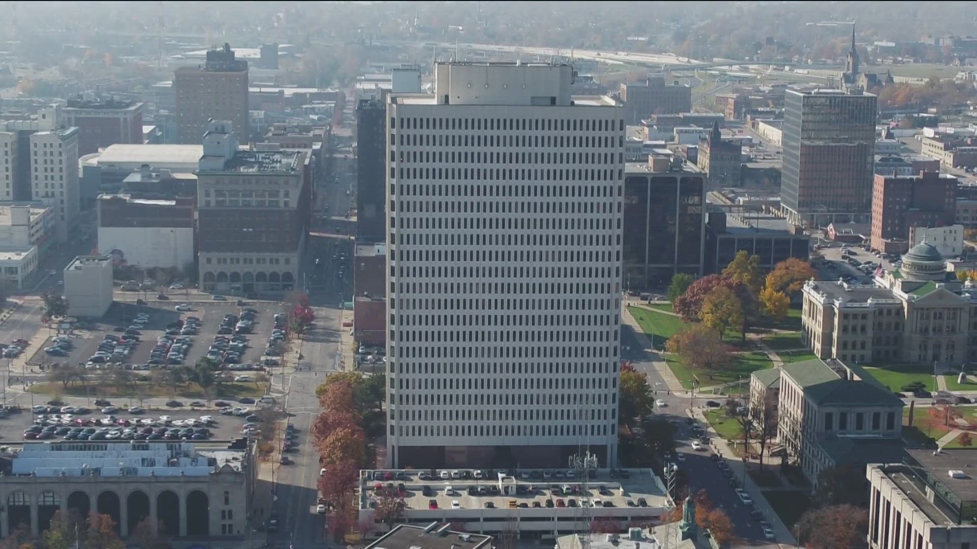 Emails sent across county offices state the offices were closed while staff worked to fumigate the area.