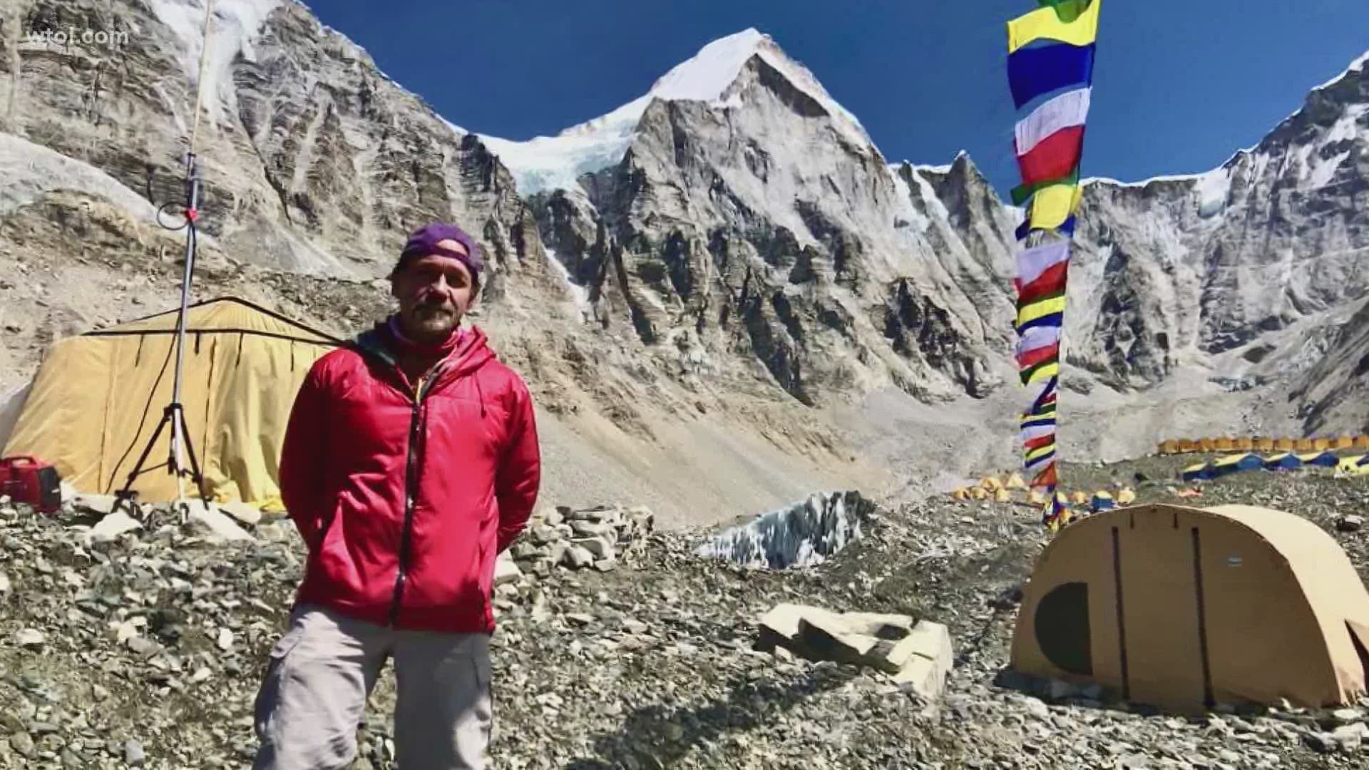 It took Kris Brickman nearly two years to prepare his body for the grueling test of climbing the tallest mountain in the world.