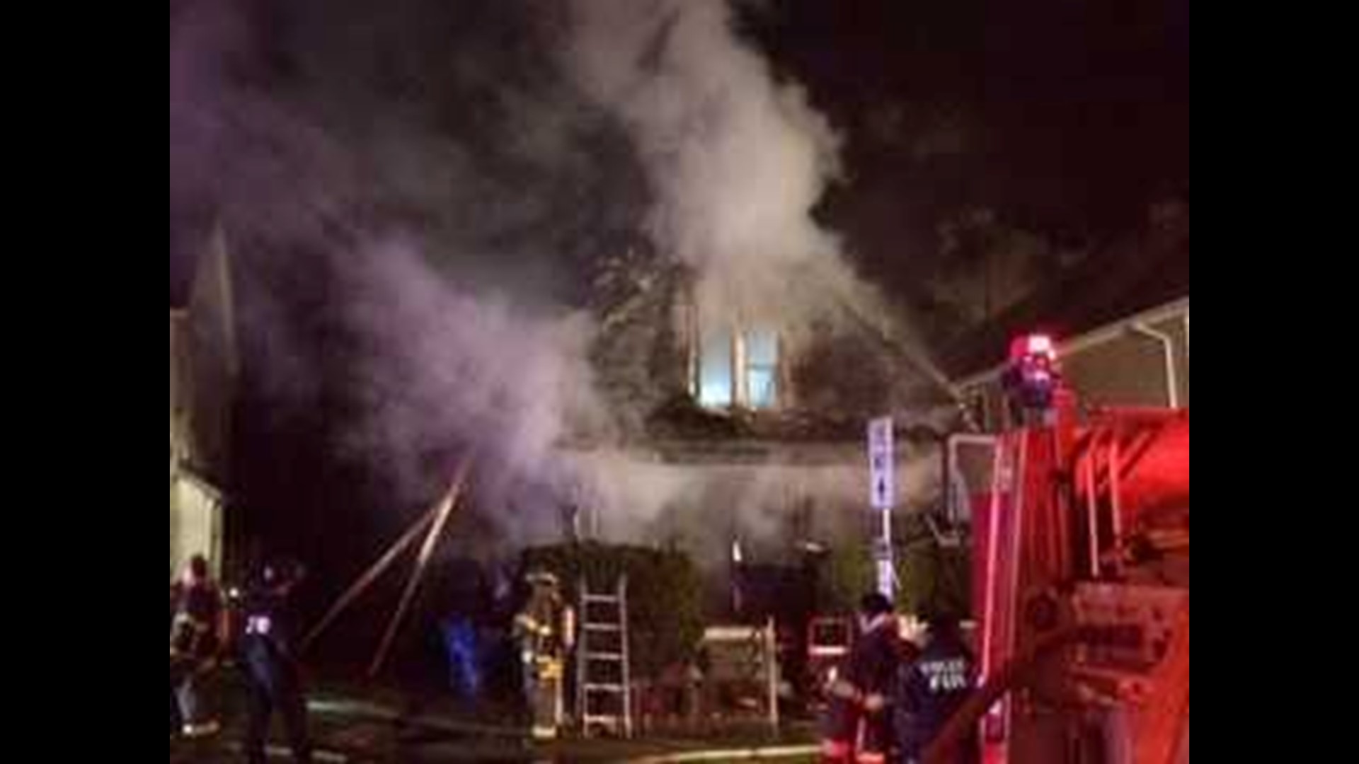 Family of seven run for their lives after home is destroyed in fire in ...