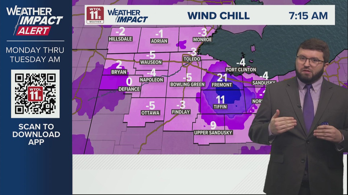 Bitter cold and dangerous wind chill ahead | WTOL 11 Weather | wtol.com