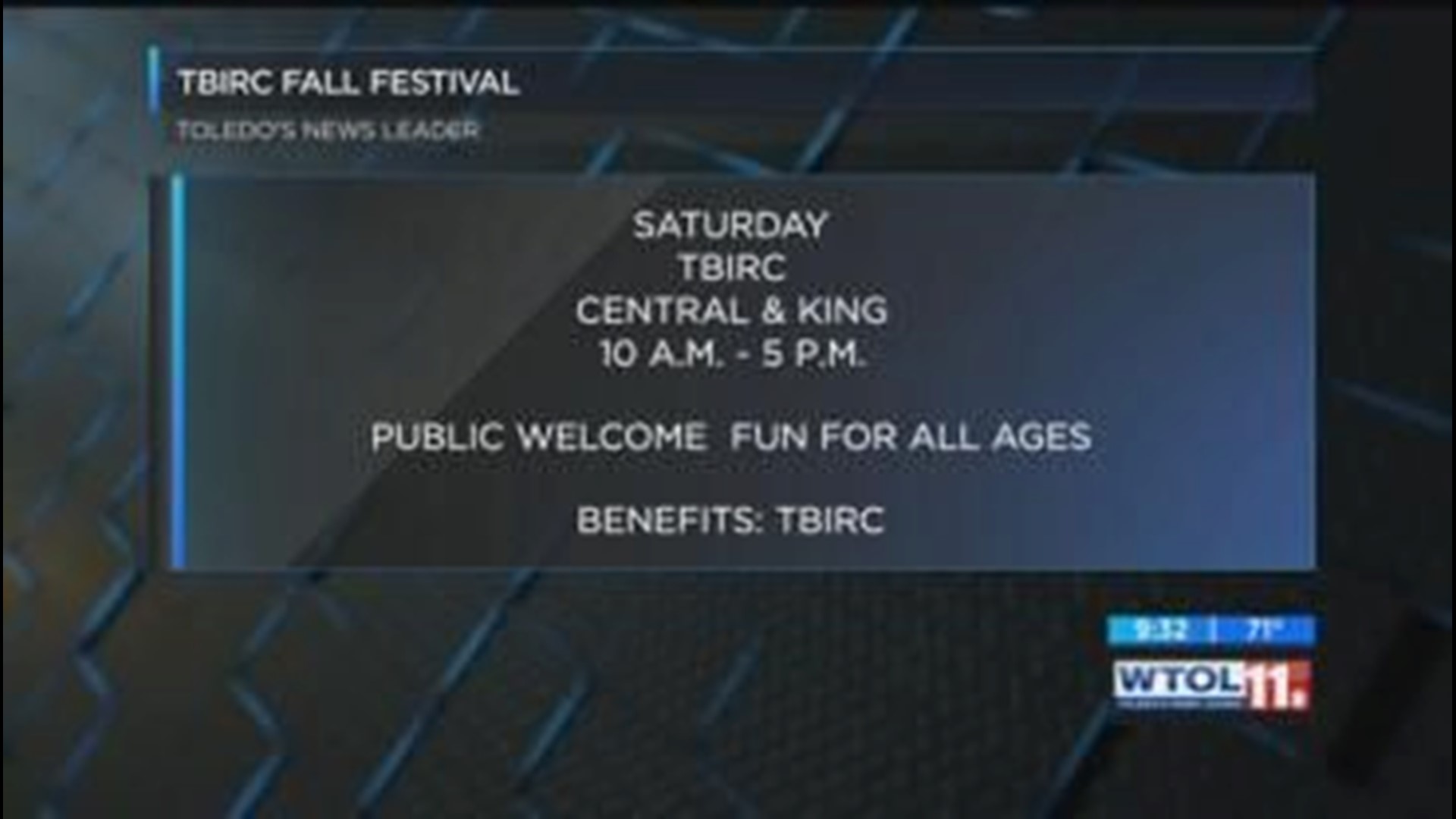 Learn something new at the TBRIC fall festival