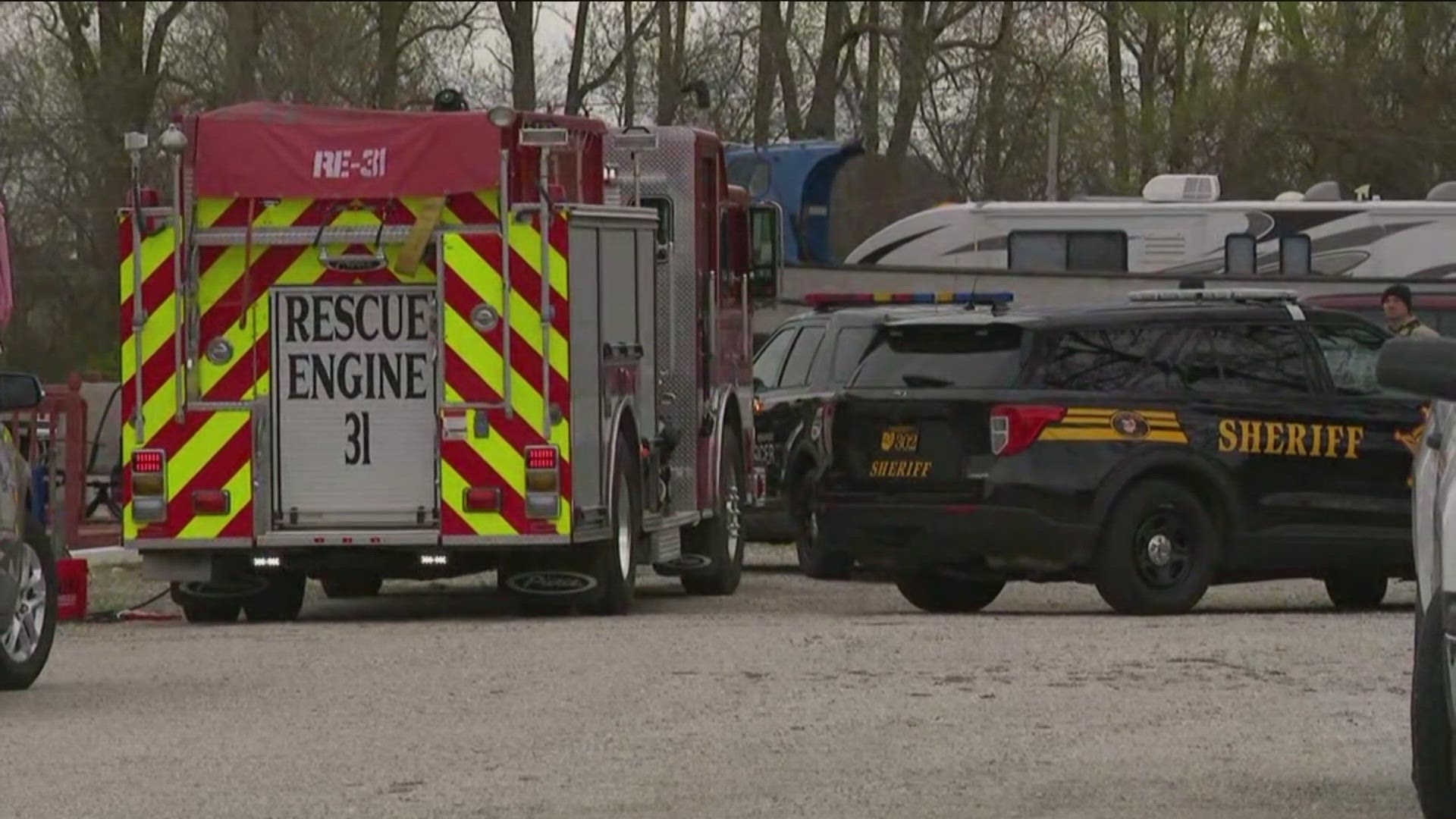 The Lucas County Sheriff's Office responded to the marina around 3:39 p.m. after a report of a body found in the water.