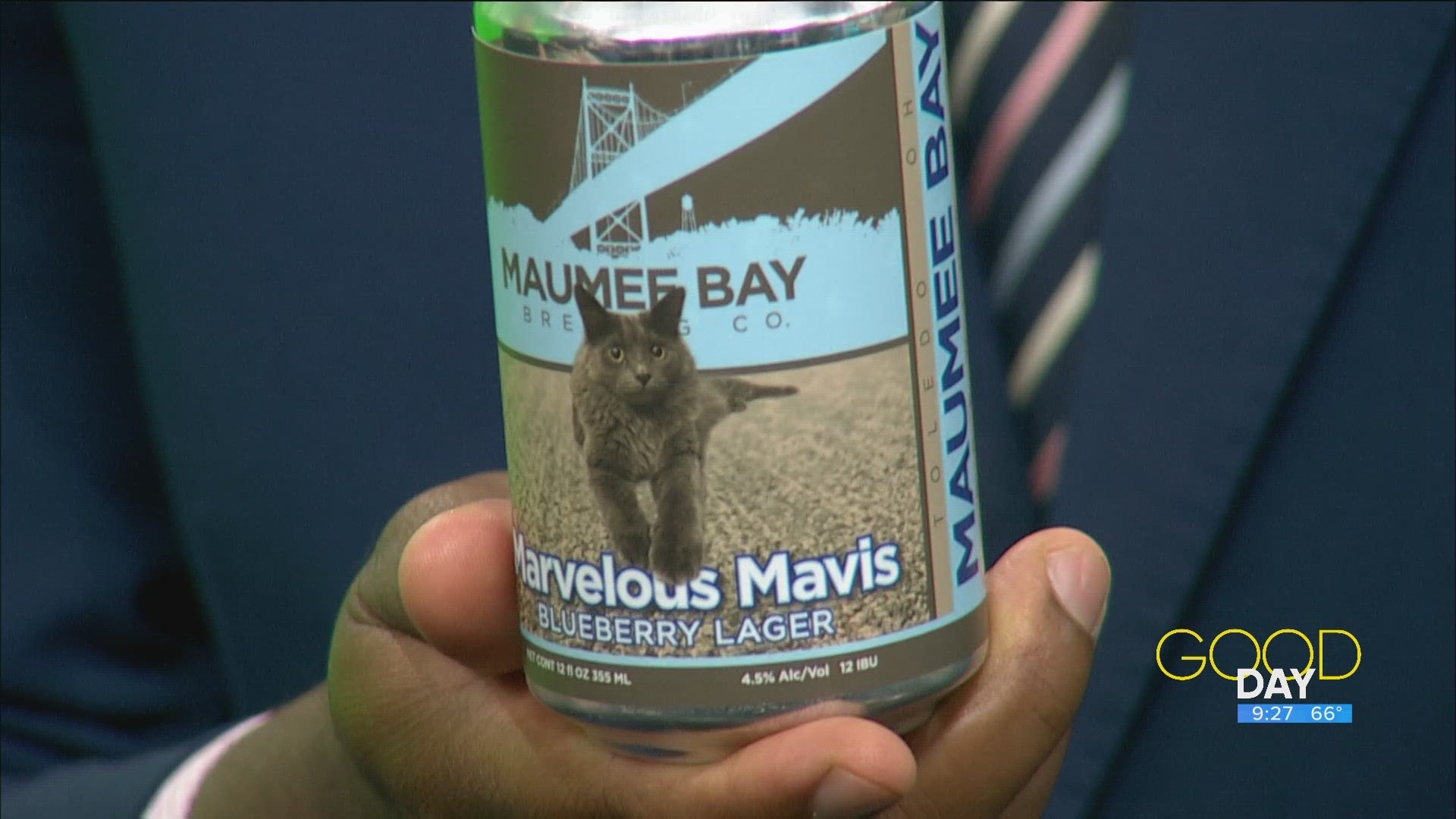 Cheers! Marvelous Mavis winner of Pints for Pets Good Day on WTOL 11